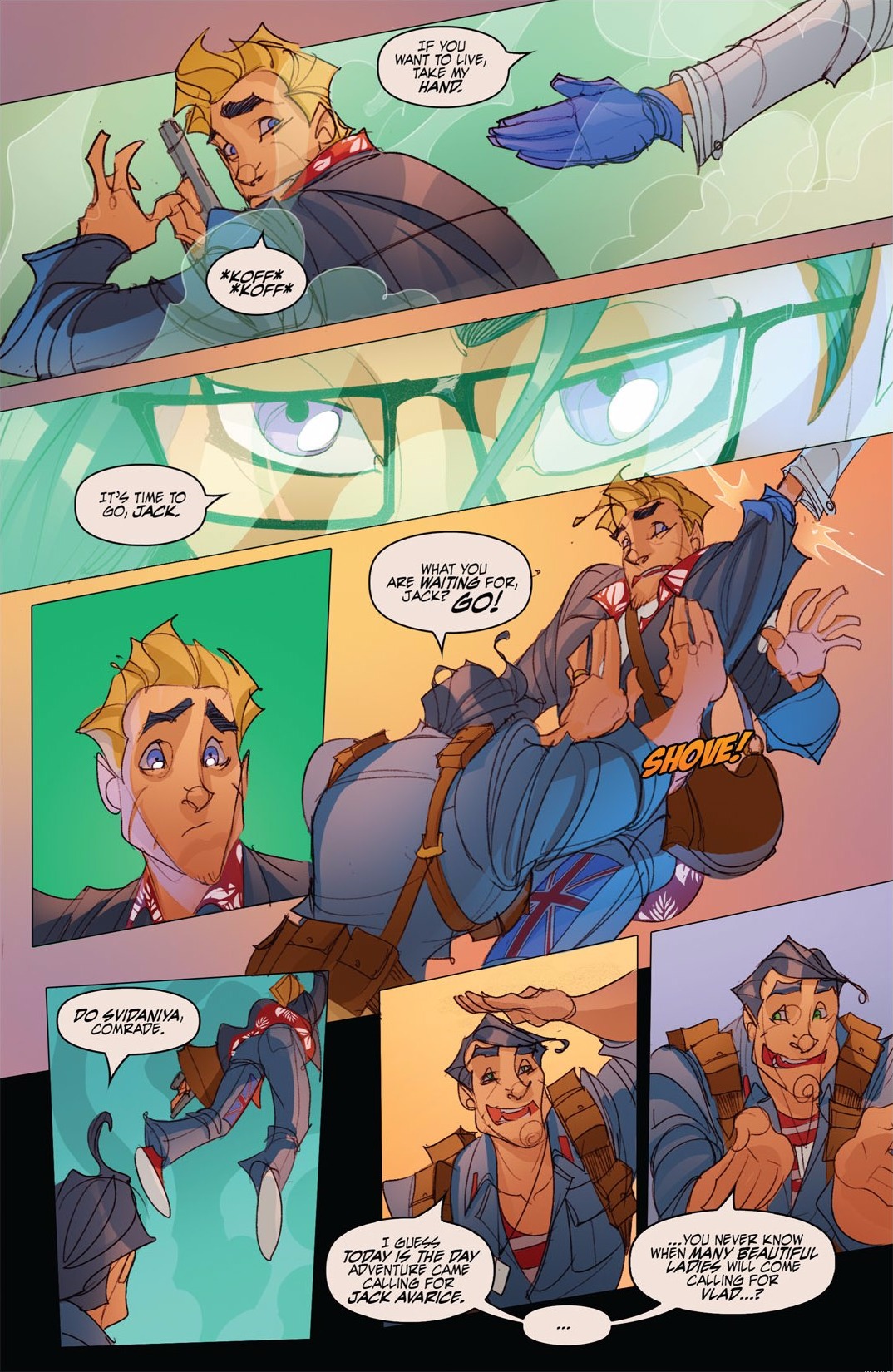 Read online Jack Avarice is The Courier comic -  Issue # TPB (Part 1) - 53