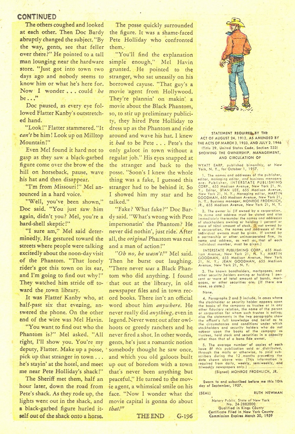 Read online Wyatt Earp comic -  Issue #16 - 26