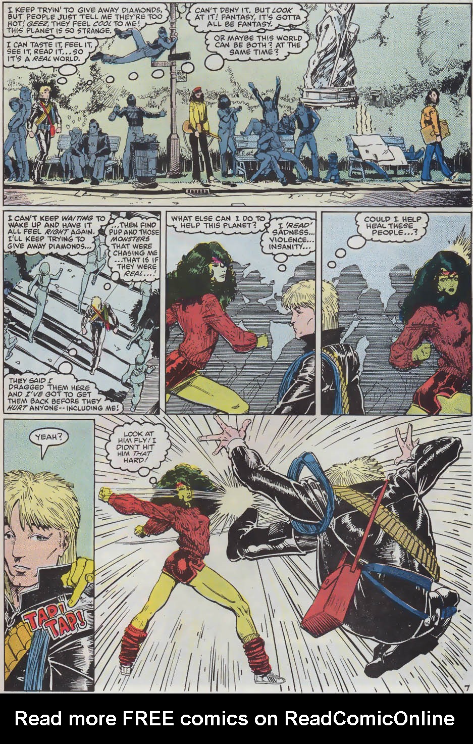 Read online Longshot (1985) comic -  Issue #4 - 8