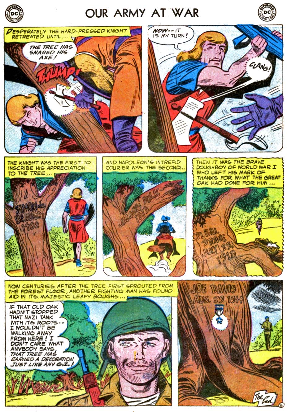 Read online Our Army at War (1952) comic -  Issue #54 - 24