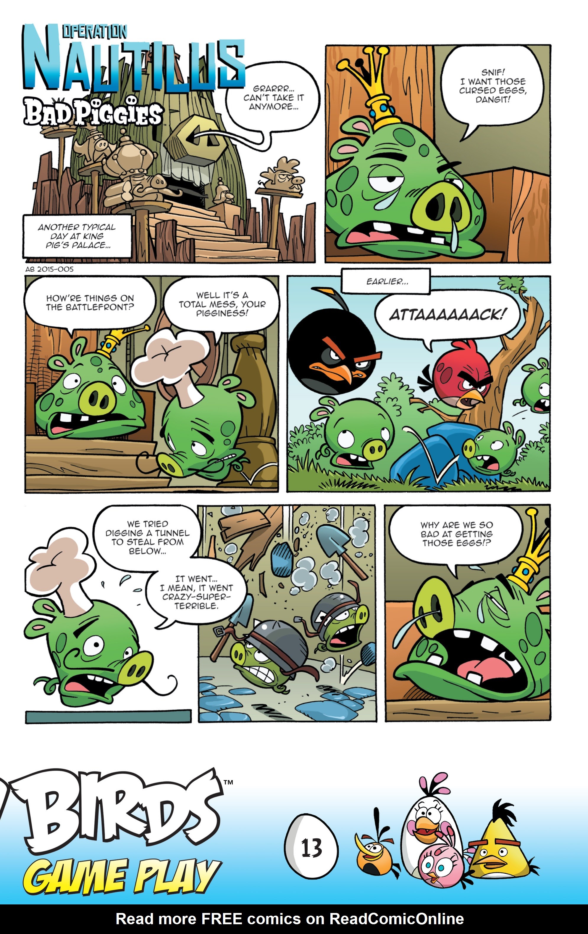 Read online Angry Birds Comics: Game Play comic -  Issue #1 - 15