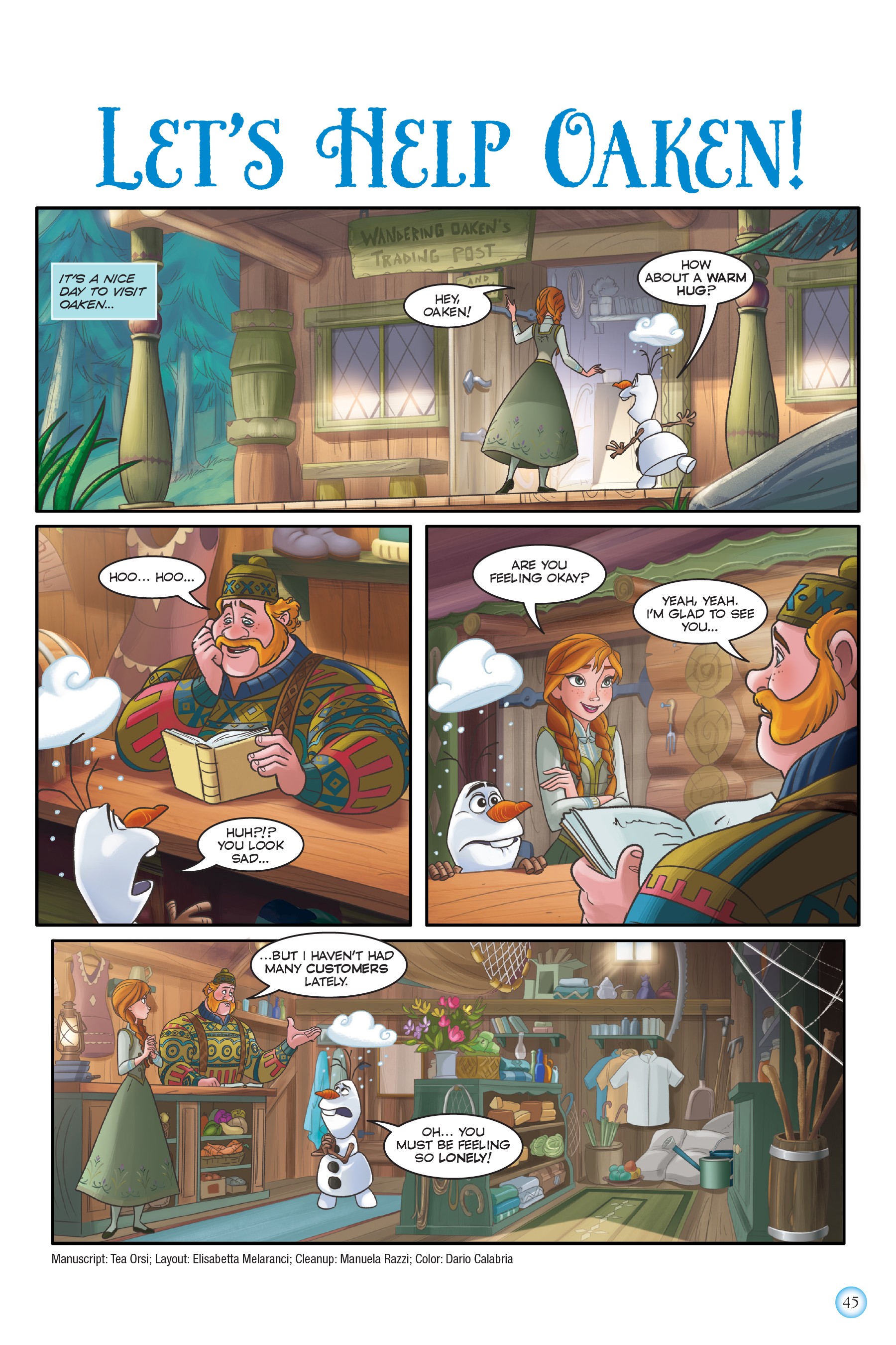 Read online Frozen Adventures: Flurries of Fun comic -  Issue # TPB (Part 1) - 45