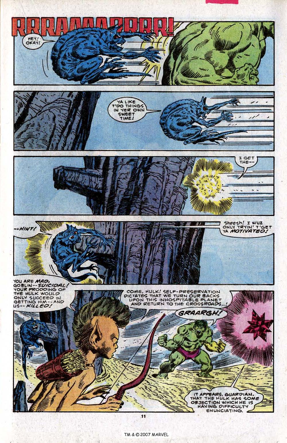 Read online The Incredible Hulk (1968) comic -  Issue #309 - 17