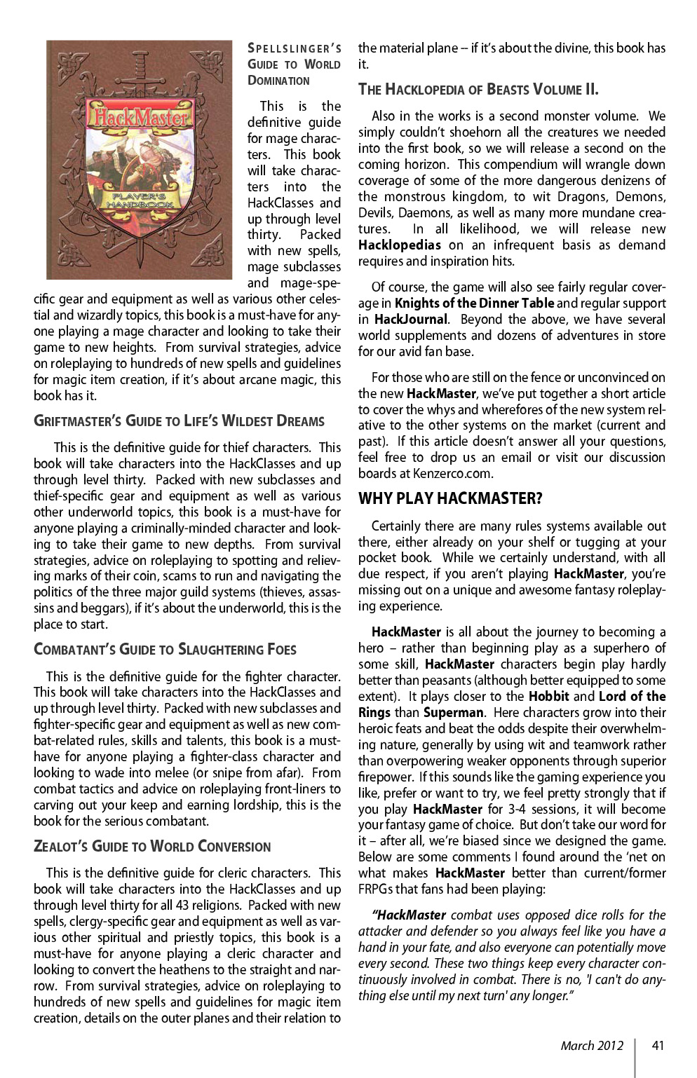 Read online Knights of the Dinner Table comic -  Issue #185 - 43