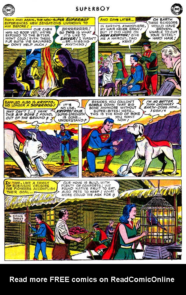 Read online Superboy (1949) comic -  Issue #74 - 17