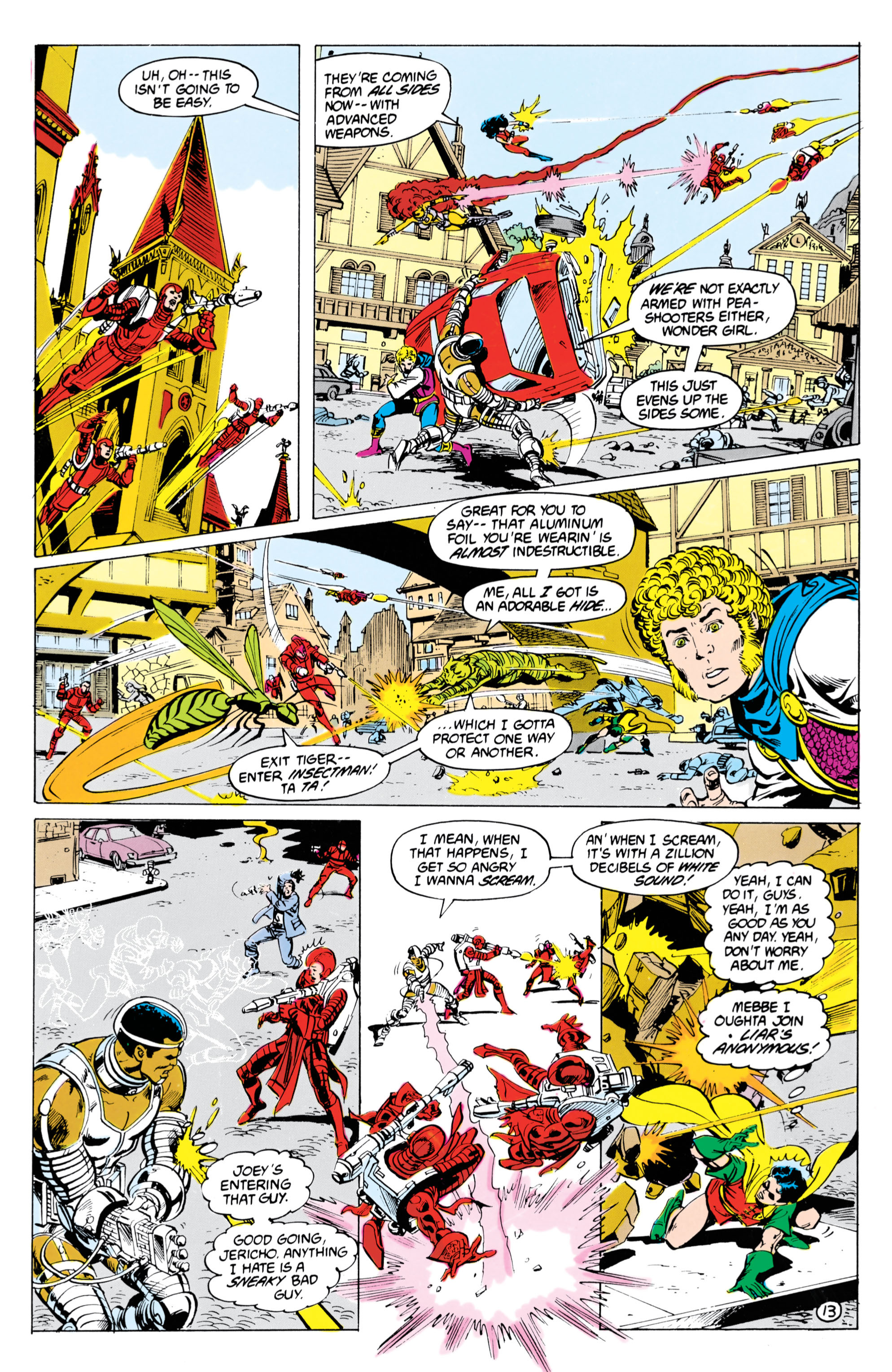 Read online The New Teen Titans (1984) comic -  Issue #26 - 14
