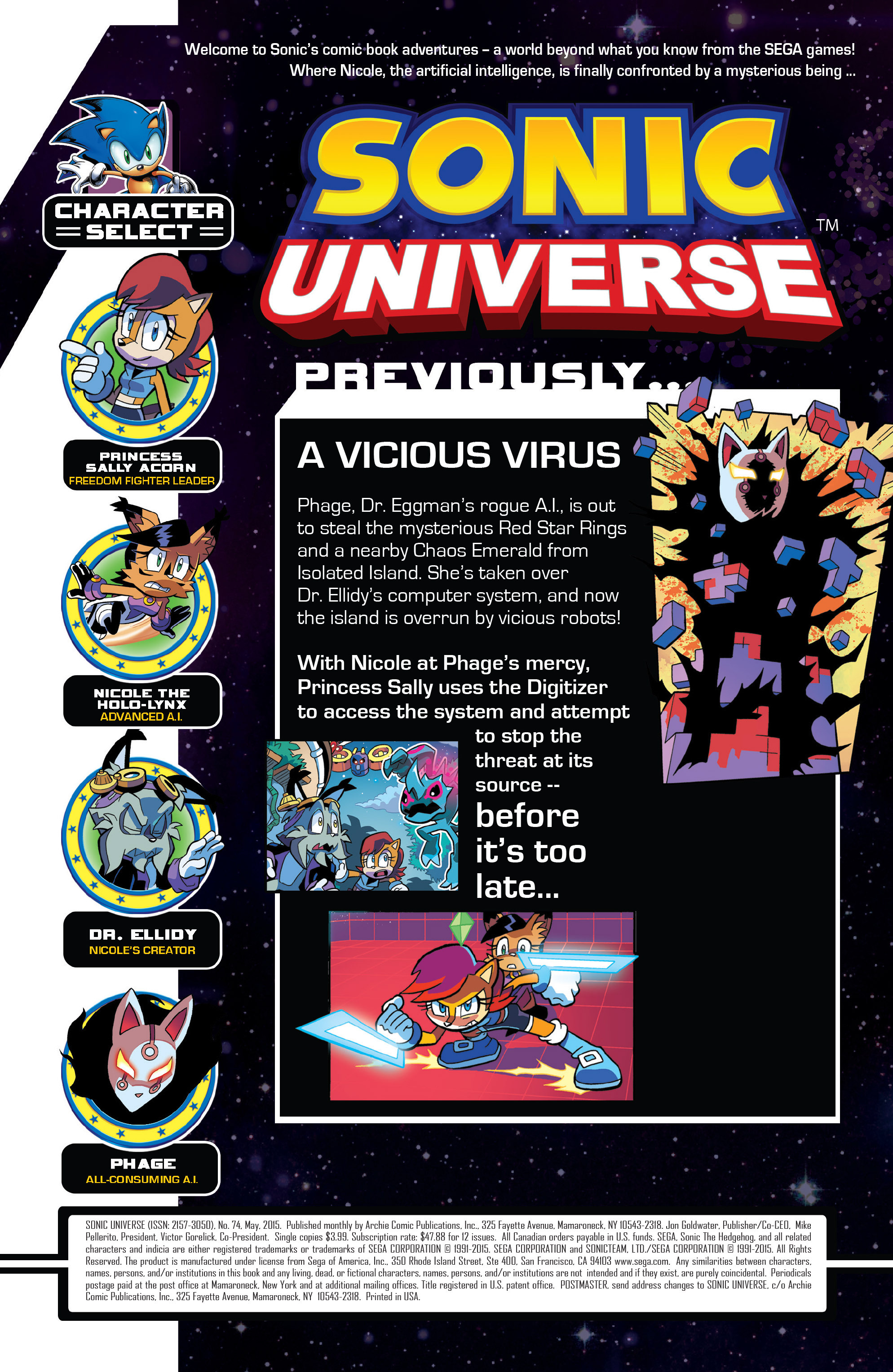 Read online Sonic Universe comic -  Issue #74 - 2