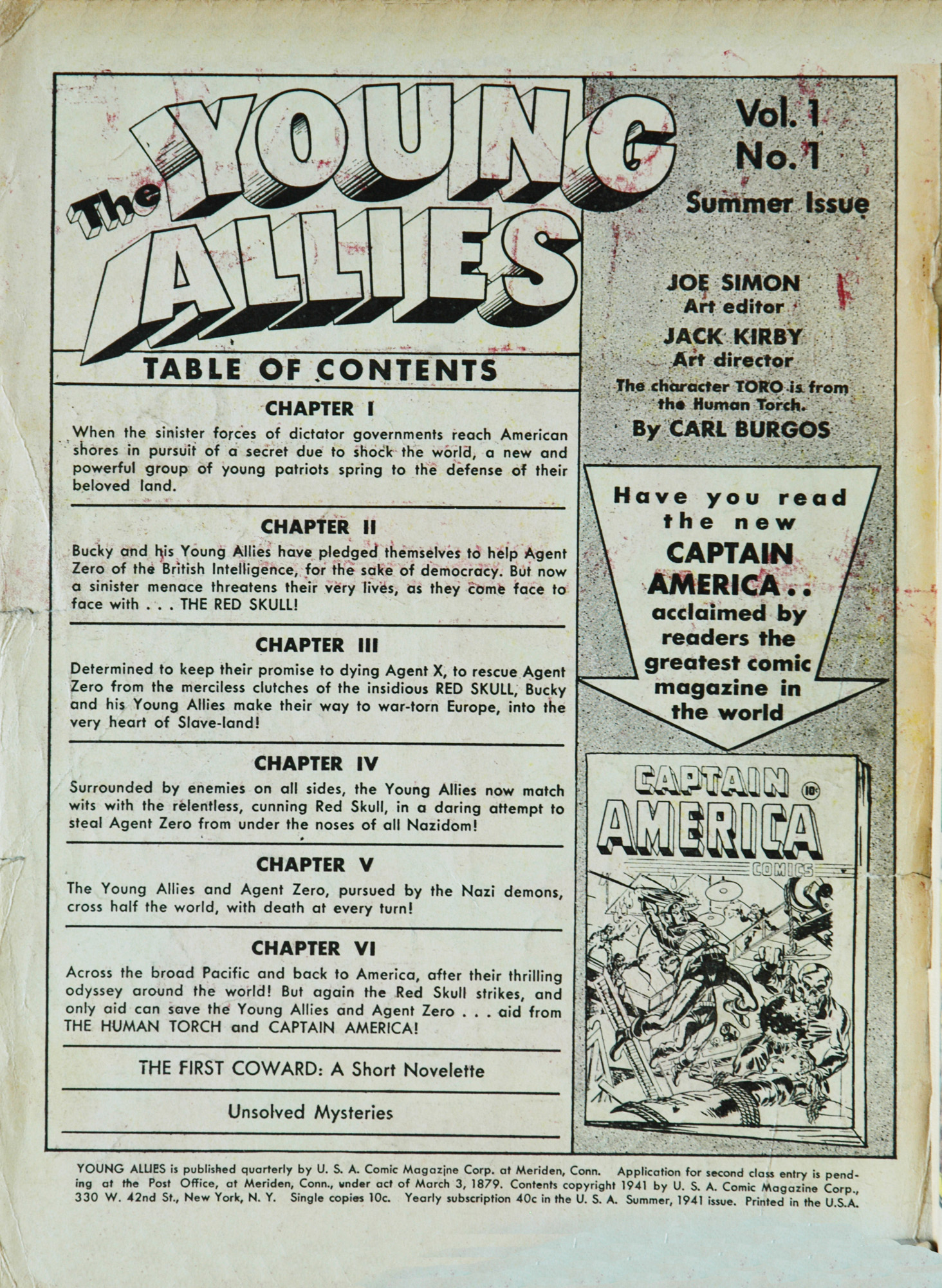 Read online Young Allies Comics comic -  Issue #1 - 2