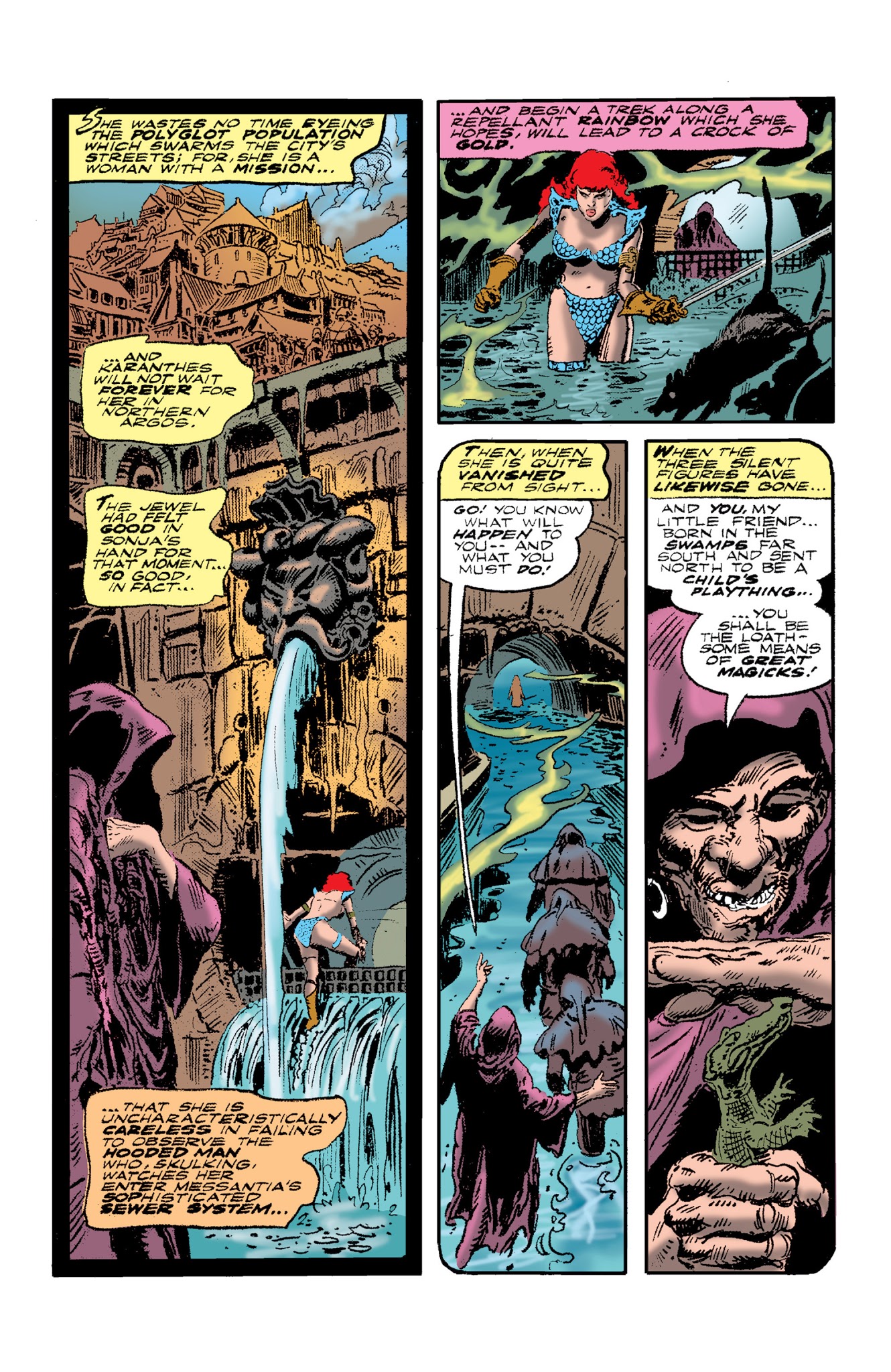 Read online The Adventures of Red Sonja comic -  Issue # TPB 1 - 104