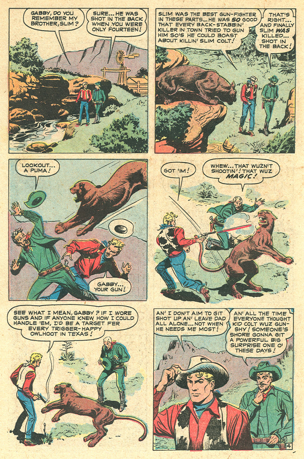 Read online Kid Colt Outlaw comic -  Issue #11 - 6