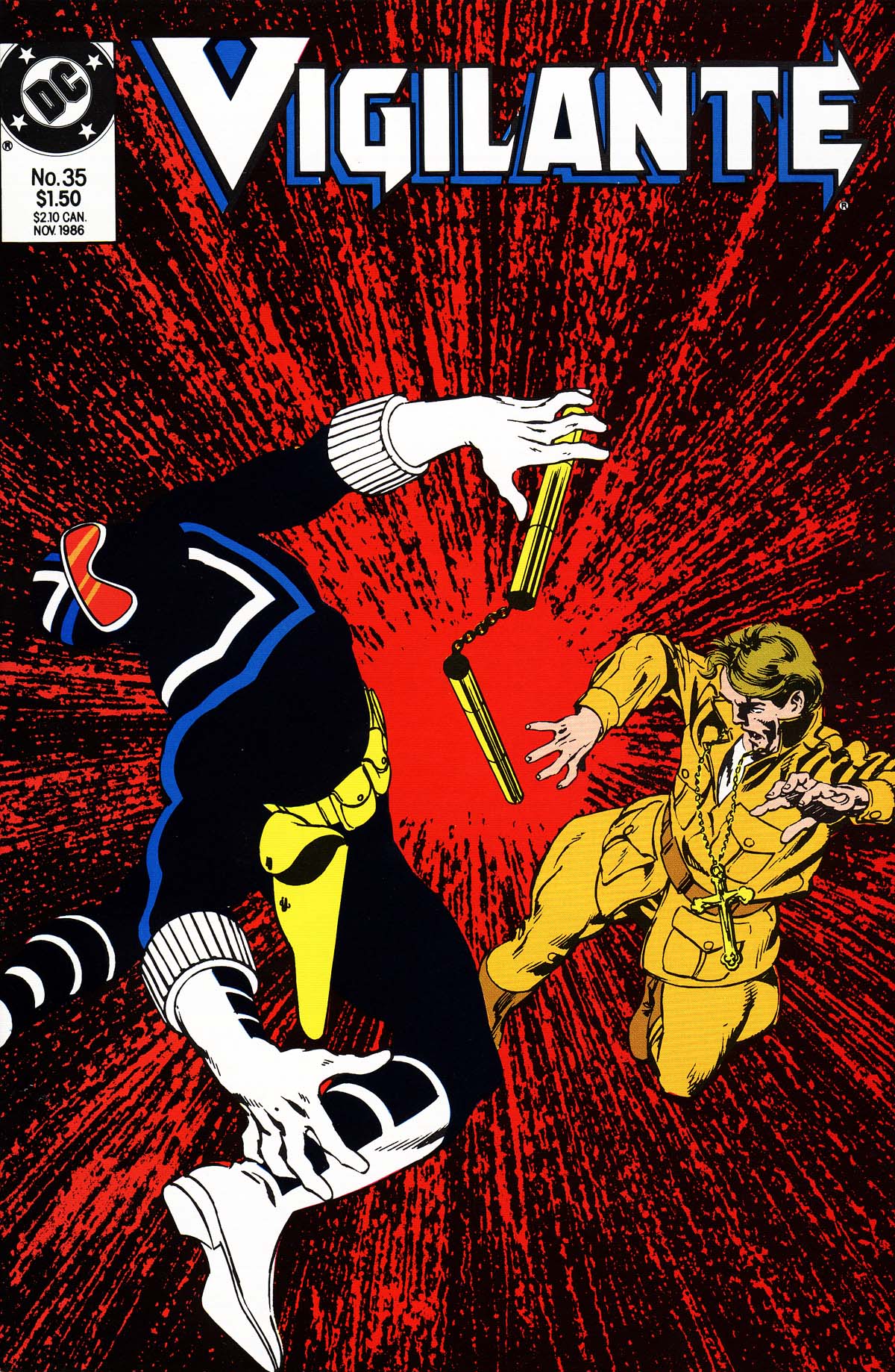 Read online Vigilante (1983) comic -  Issue #35 - 1