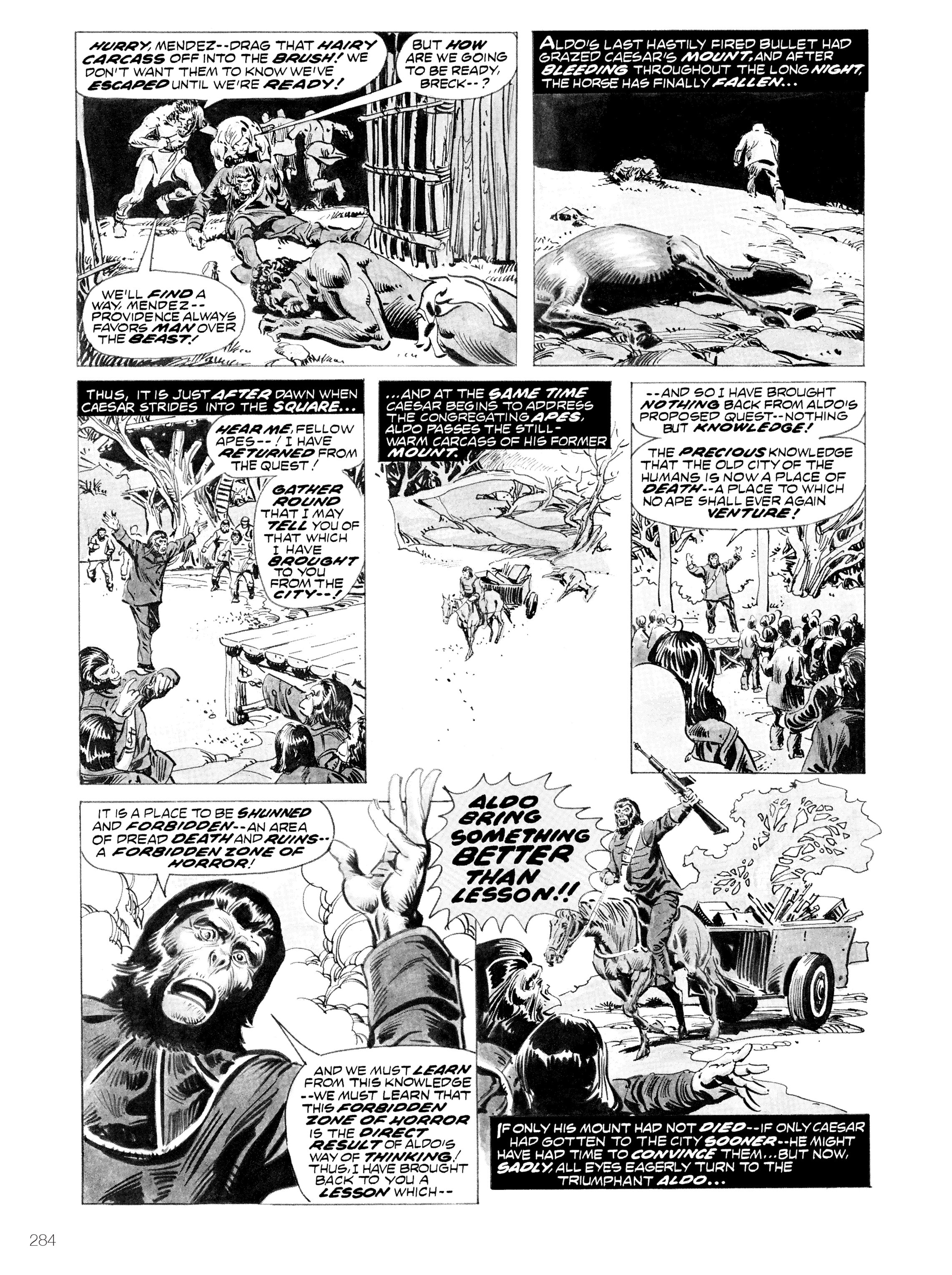 Read online Planet of the Apes: Archive comic -  Issue # TPB 3 (Part 3) - 80