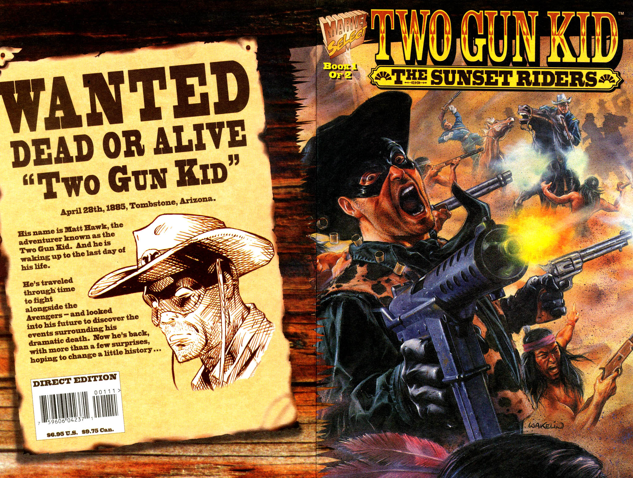 Read online Two-Gun Kid: The Sunset Riders comic -  Issue #1 - 1