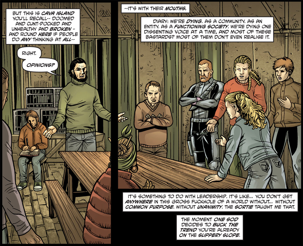 Read online Crossed: Wish You Were Here - Volume 3 comic -  Issue #9 - 4