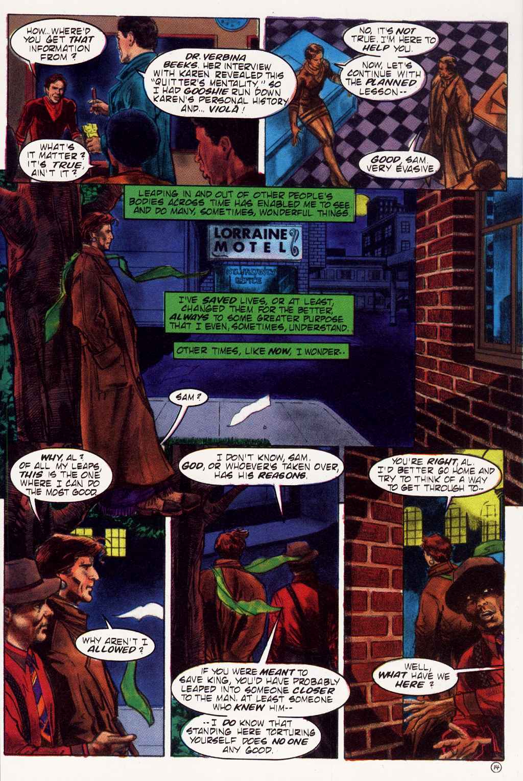 Read online Quantum Leap comic -  Issue #1 - 16