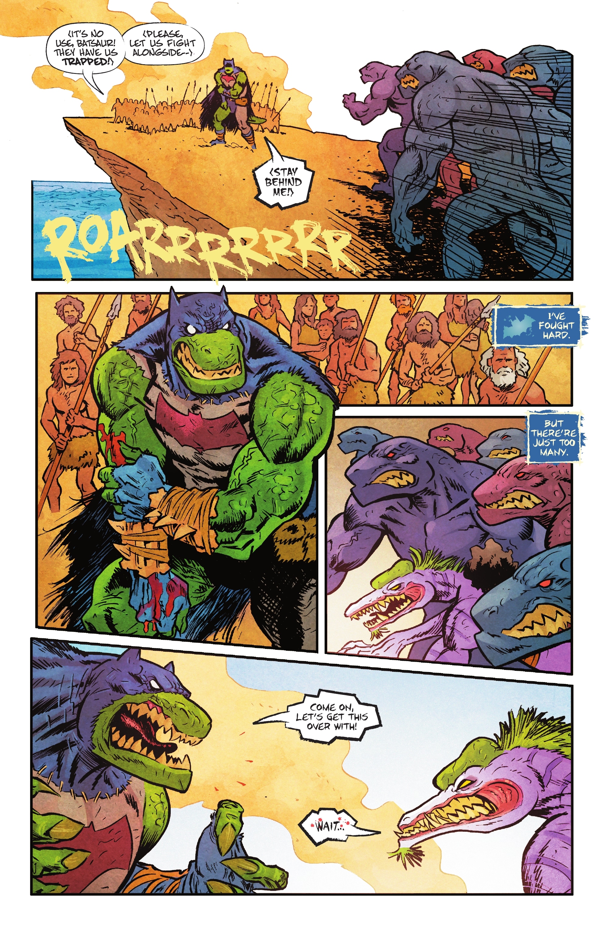 Read online The Jurassic League comic -  Issue #6 - 7