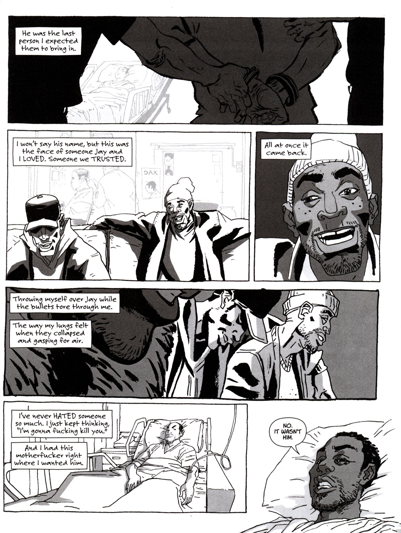 Read online Sentences: The Life of M.F. Grimm comic -  Issue # TPB - 71