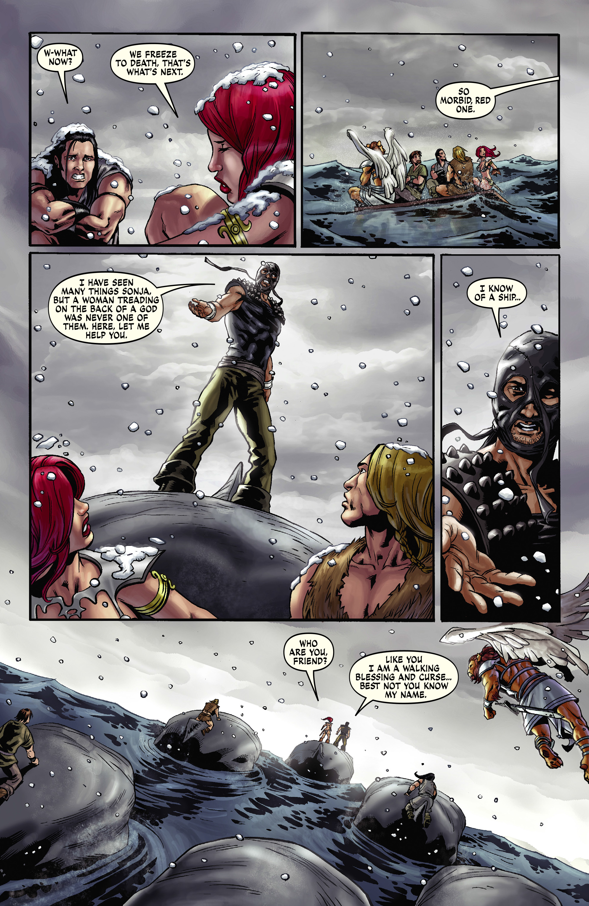 Read online Red Sonja Omnibus comic -  Issue # TPB 2 - 122