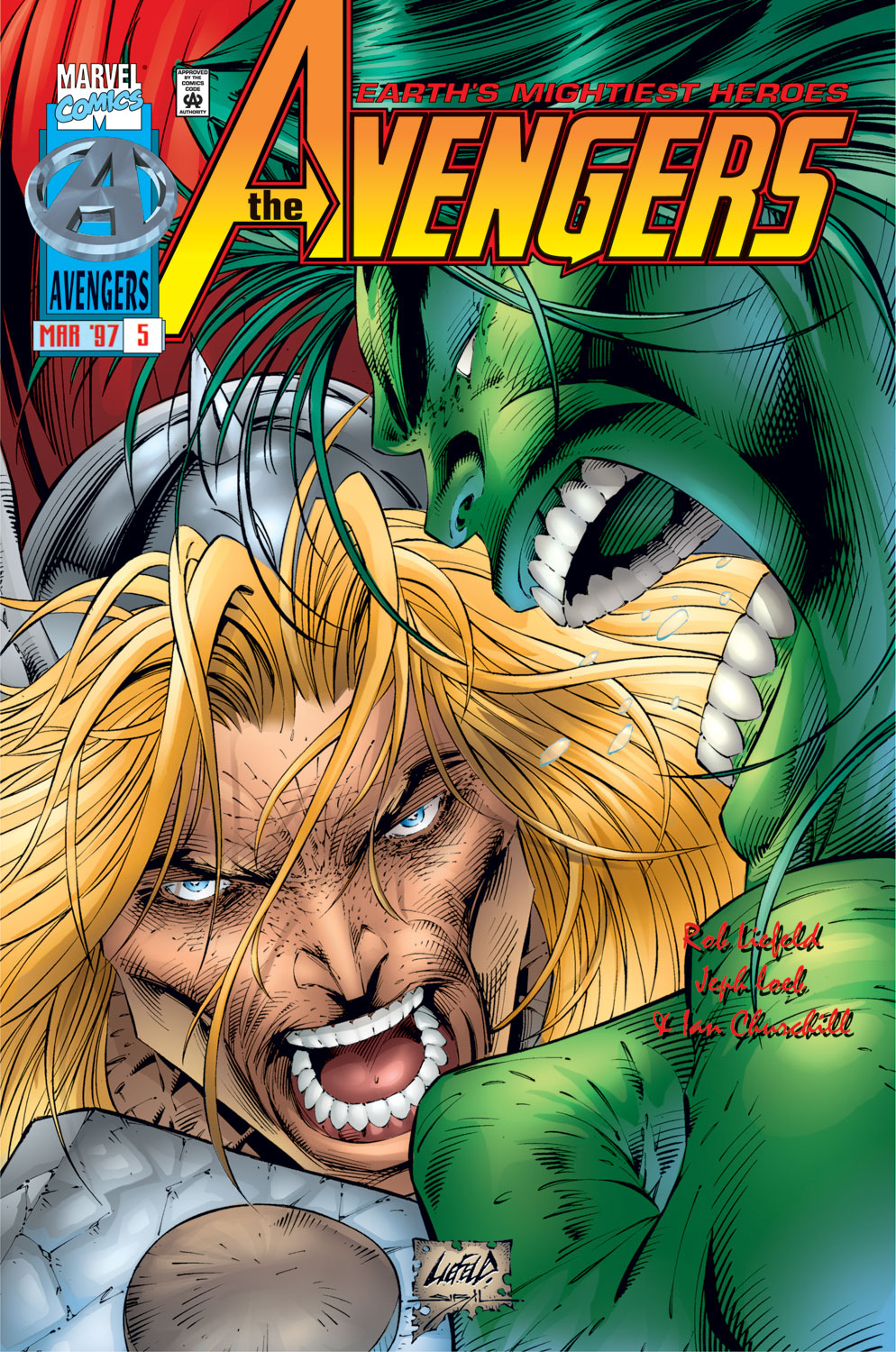 Read online Avengers (1996) comic -  Issue #5 - 1