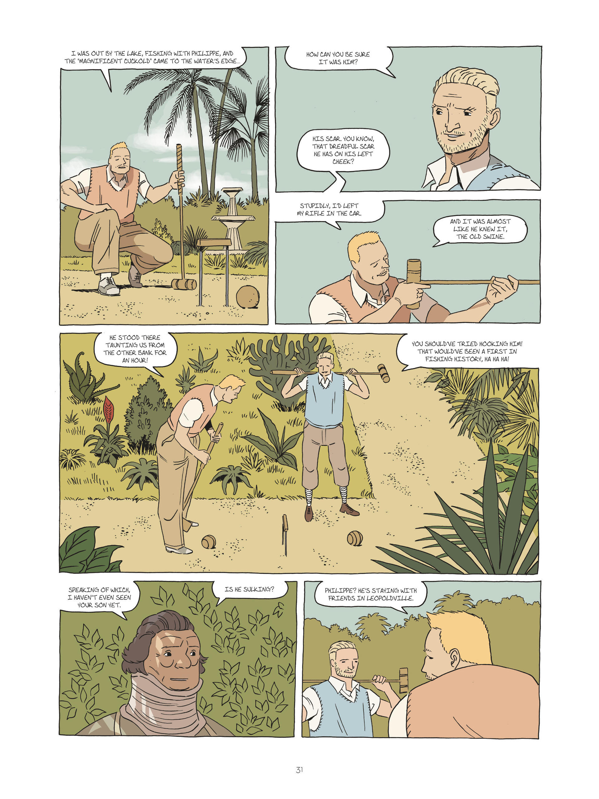 Read online Zidrou-Beuchot's African Trilogy comic -  Issue # TPB 2 - 31