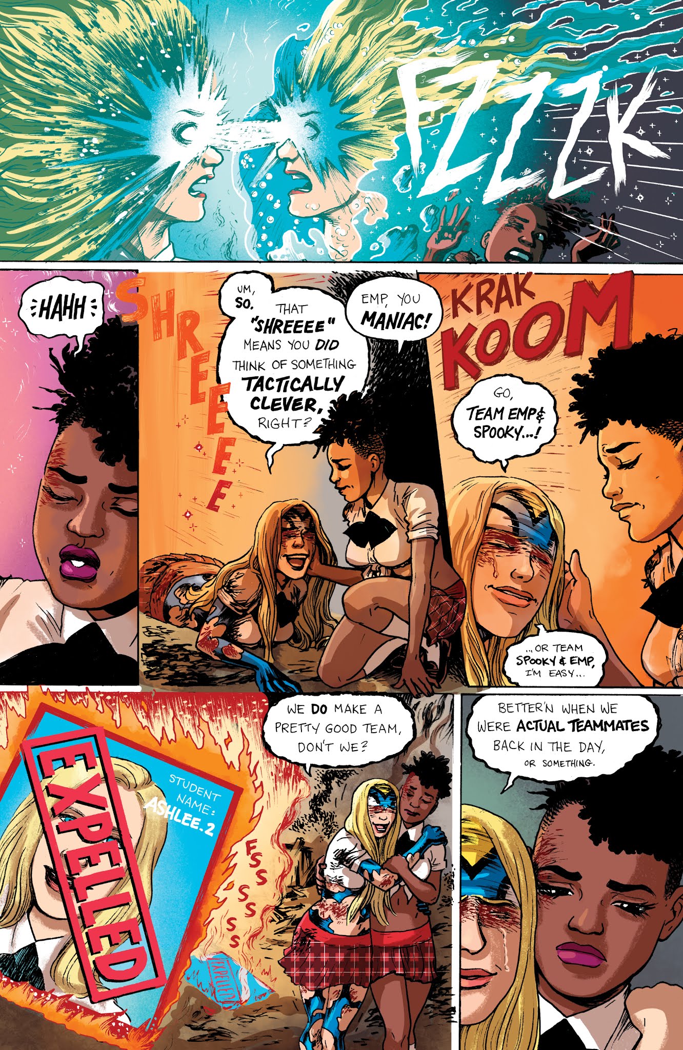 Read online Empowered And Sistah Spooky's High School Hell comic -  Issue #5 - 8