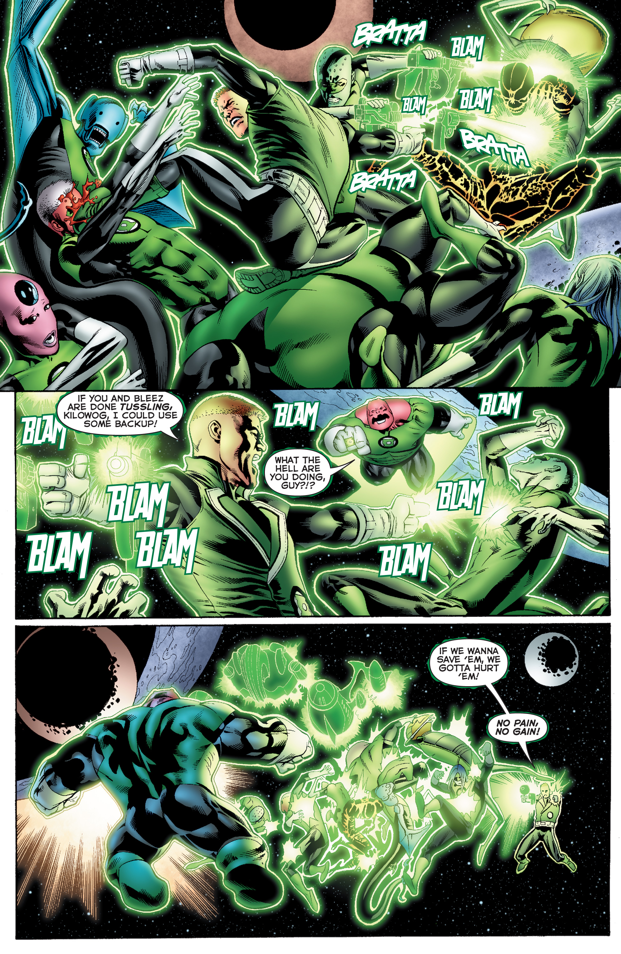 Read online Green Lantern: Emerald Warriors comic -  Issue #5 - 10