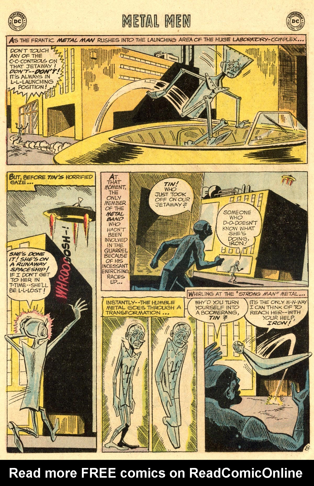 Read online Metal Men (1963) comic -  Issue #13 - 12