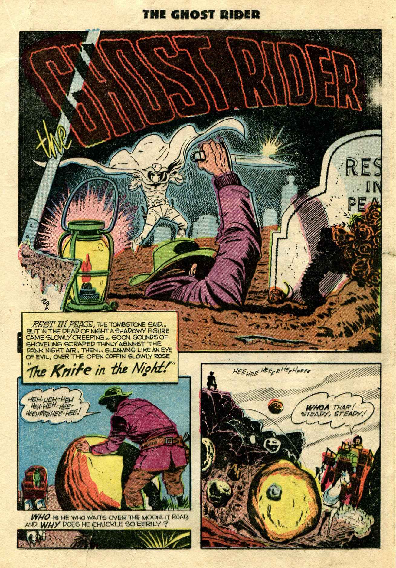 Read online The Ghost Rider (1950) comic -  Issue #8 - 17