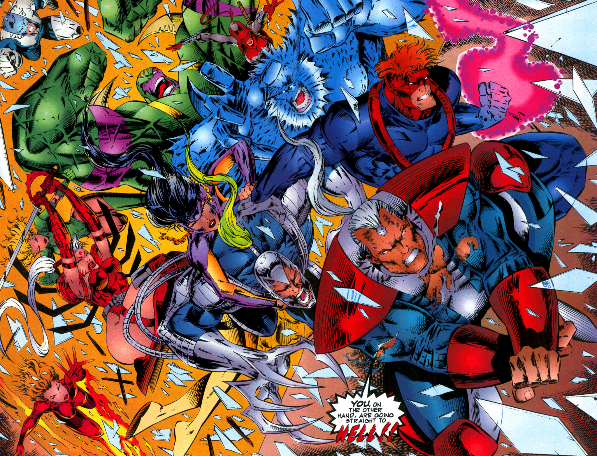 Read online Brigade (1993) comic -  Issue #12 - 19
