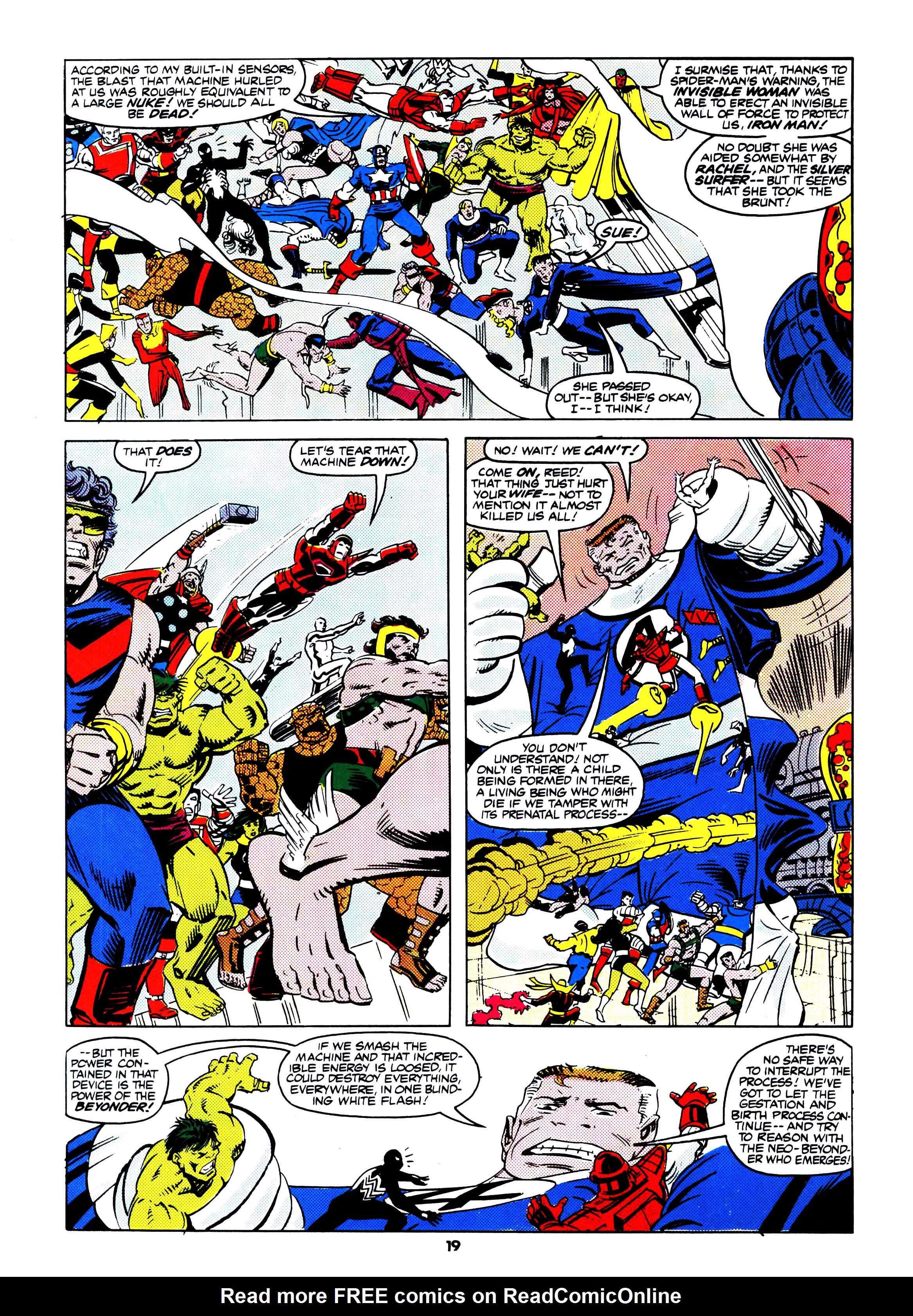 Read online Secret Wars (1985) comic -  Issue #80 - 19