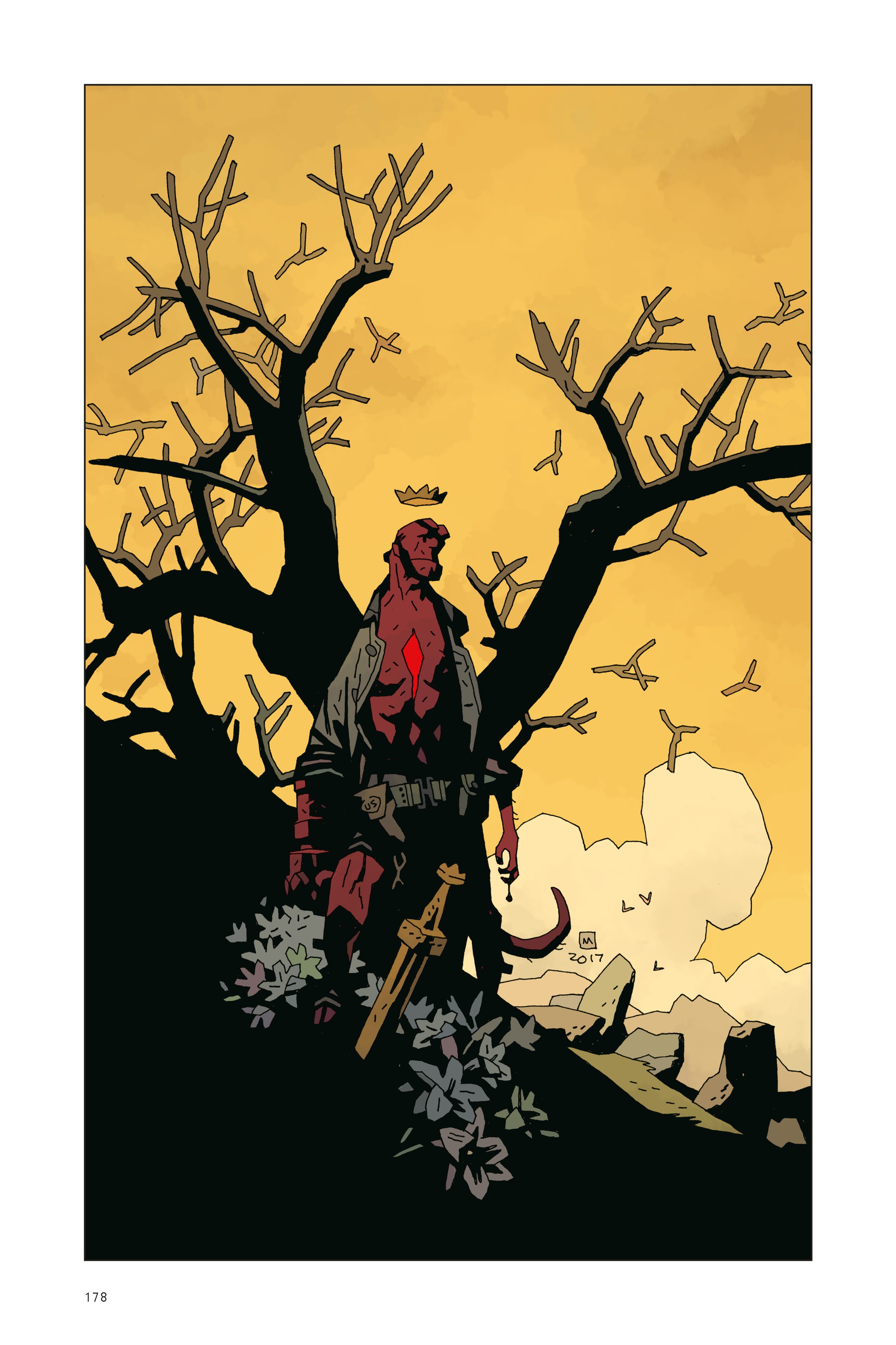 Read online Hellboy: 25 Years of Covers comic -  Issue # TPB (Part 2) - 80