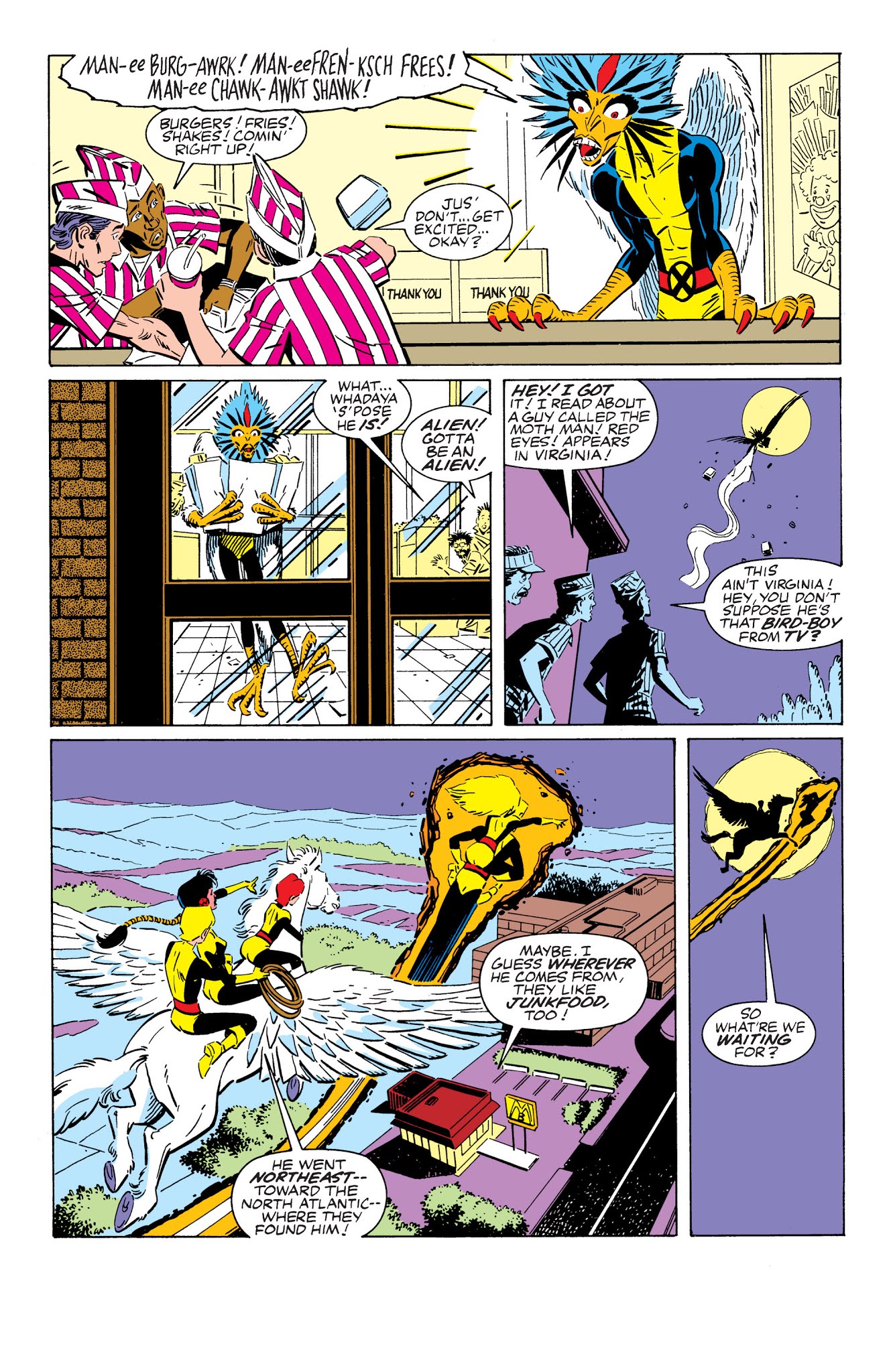 Read online X-Men: Fall of the Mutants comic -  Issue # TPB 1 (Part 4) - 21