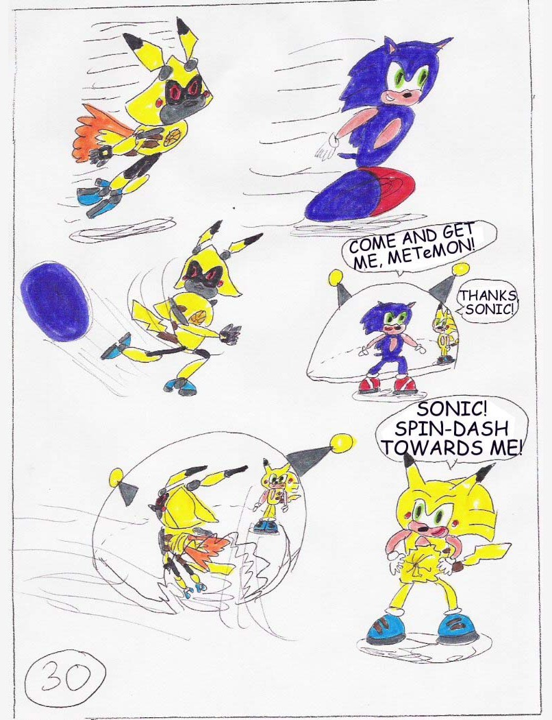 Read online Sonichu comic -  Issue #1 - 32