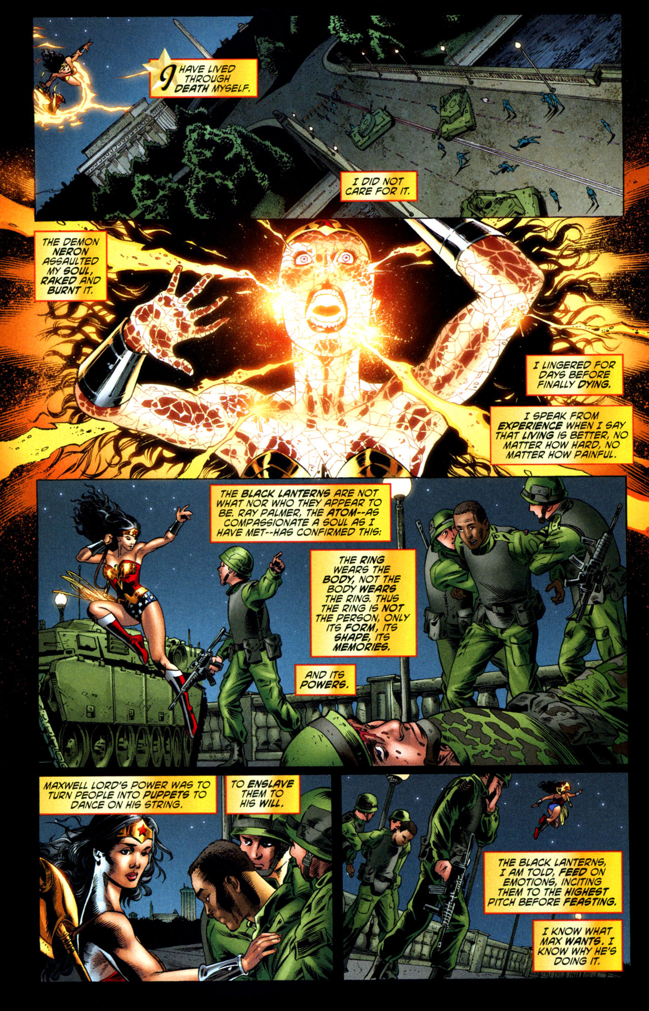 Read online Blackest Night: Wonder Woman comic -  Issue #1 - 5