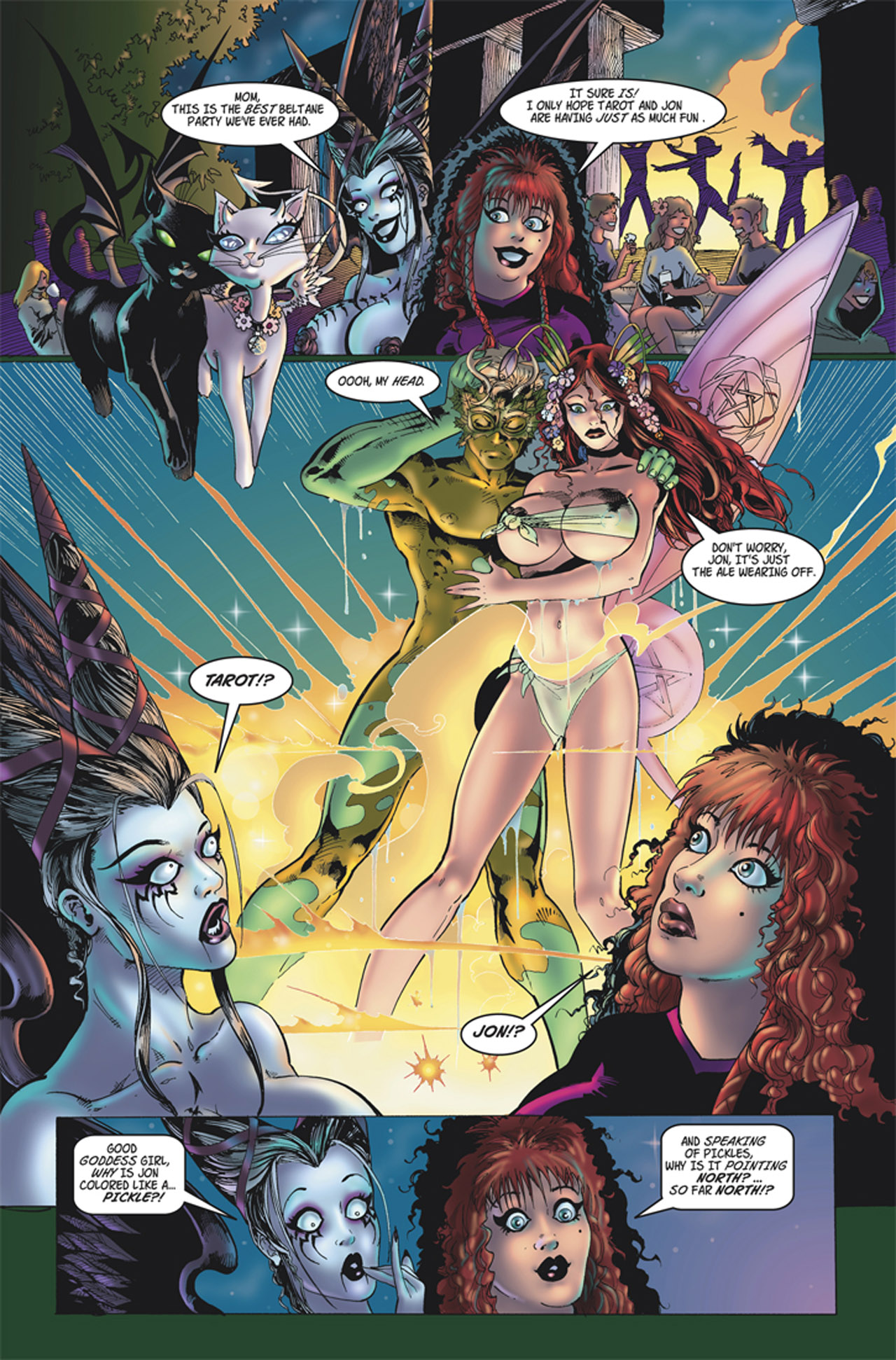 Read online Tarot: Witch of the Black Rose comic -  Issue #14 - 23