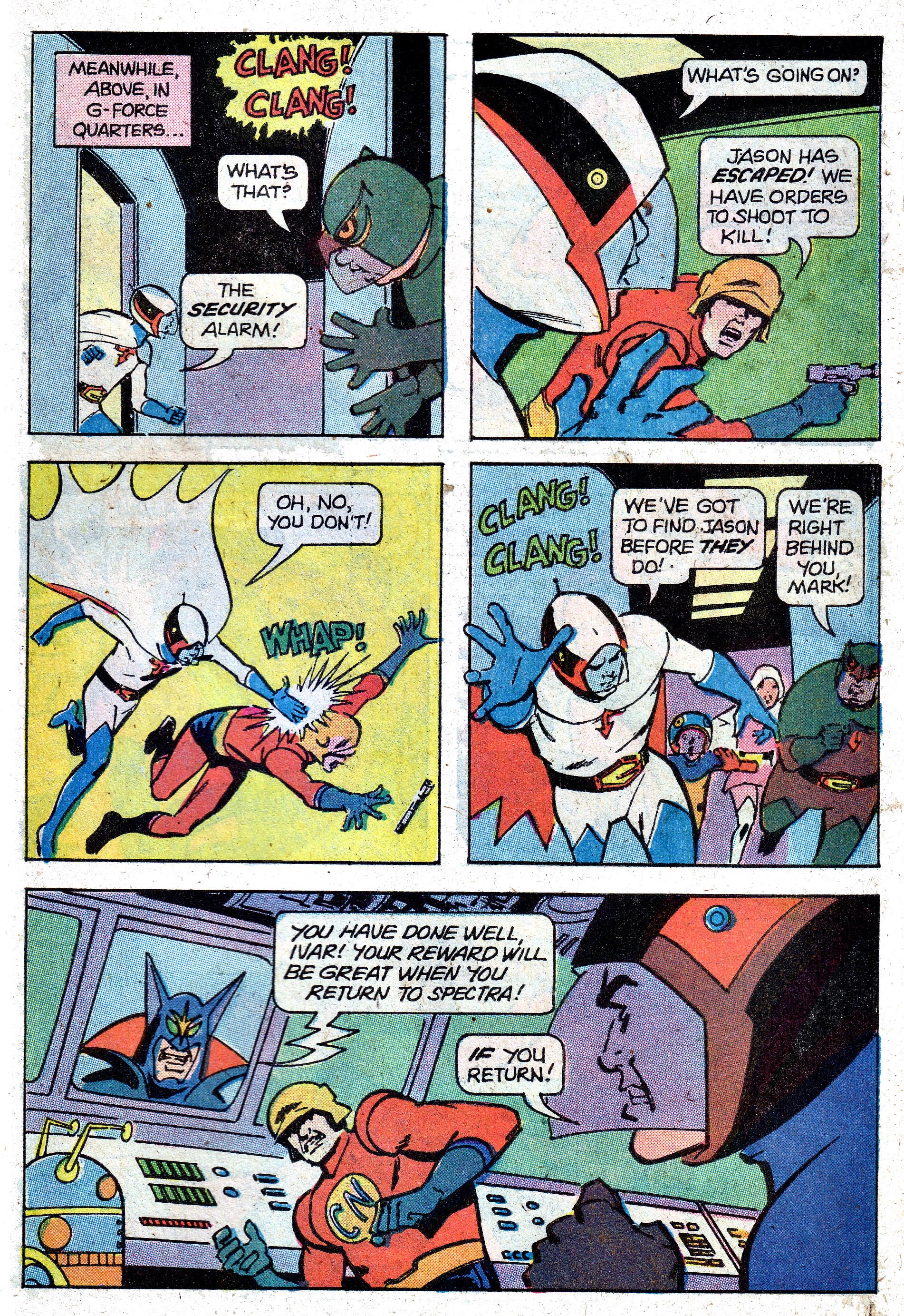 Read online Battle of the Planets (1979) comic -  Issue #7 - 19