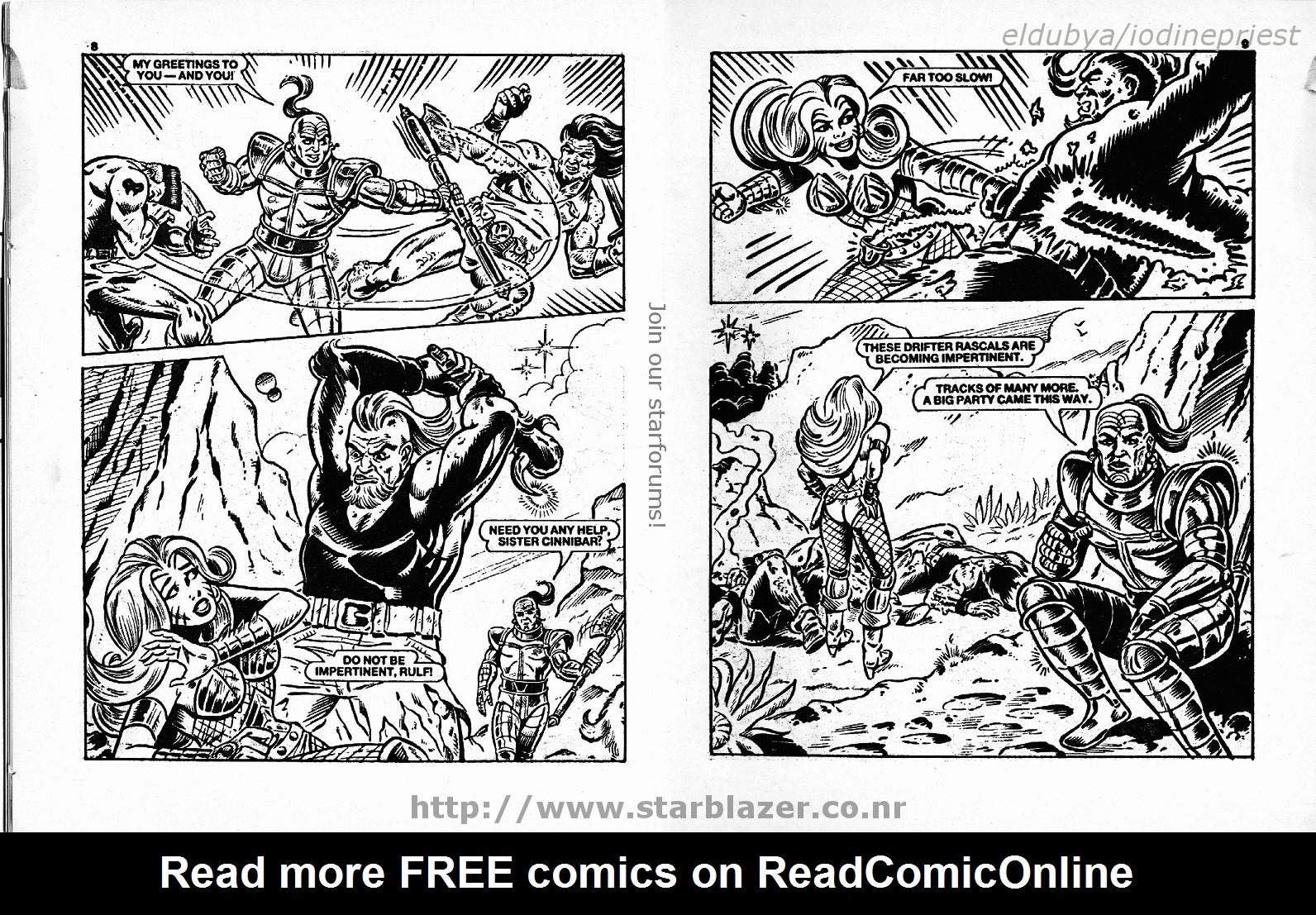 Read online Starblazer comic -  Issue #253 - 6
