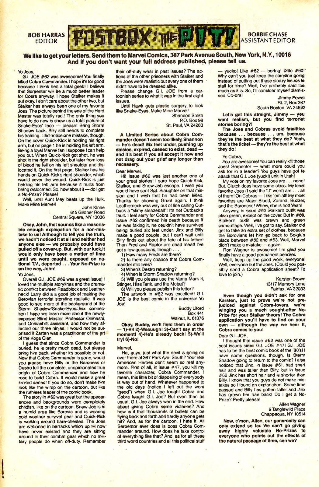 G.I. Joe: A Real American Hero issue 66 - Page 24