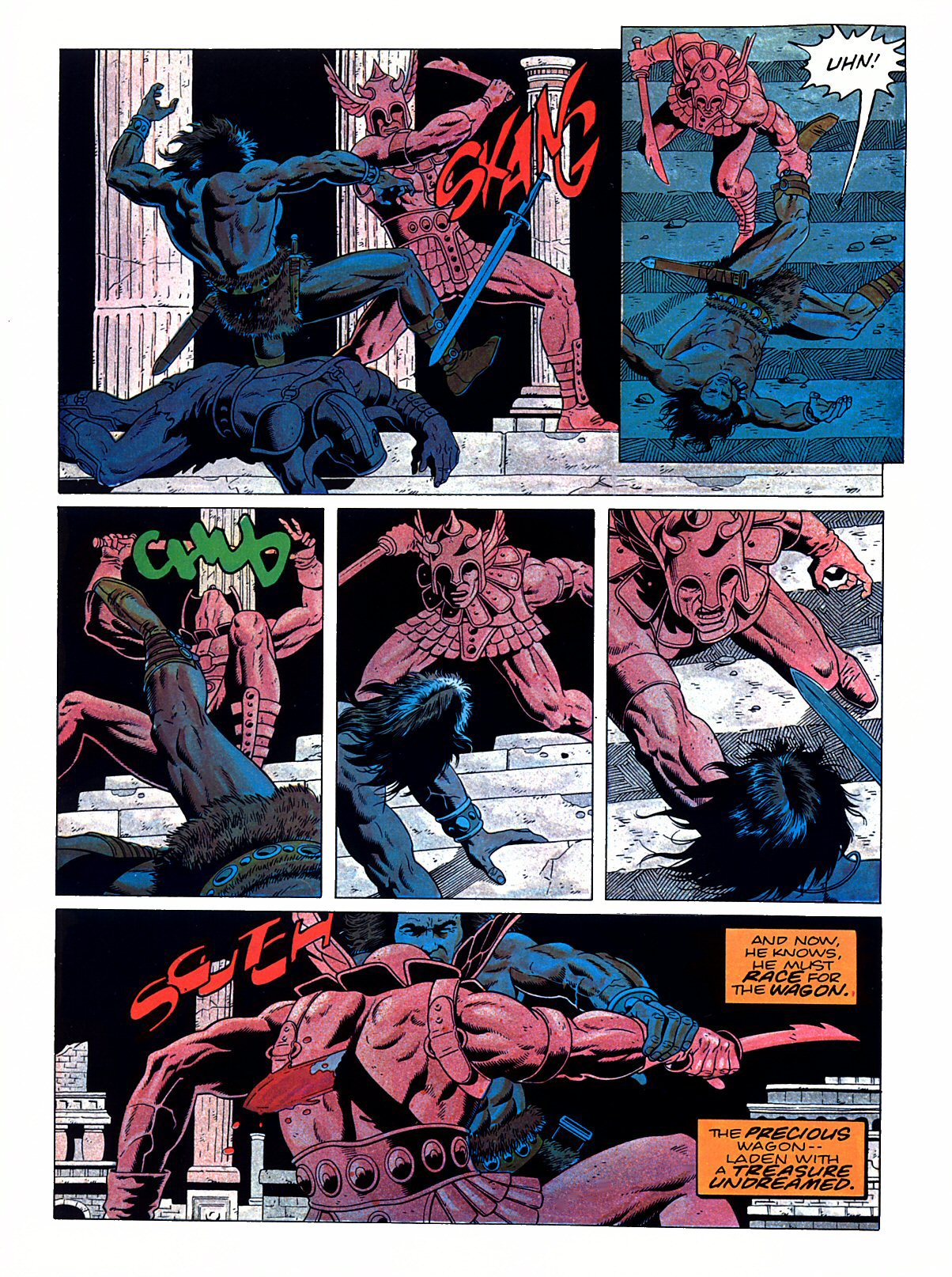 Read online Marvel Graphic Novel comic -  Issue #53 - Conan - The Skull of Set - 52