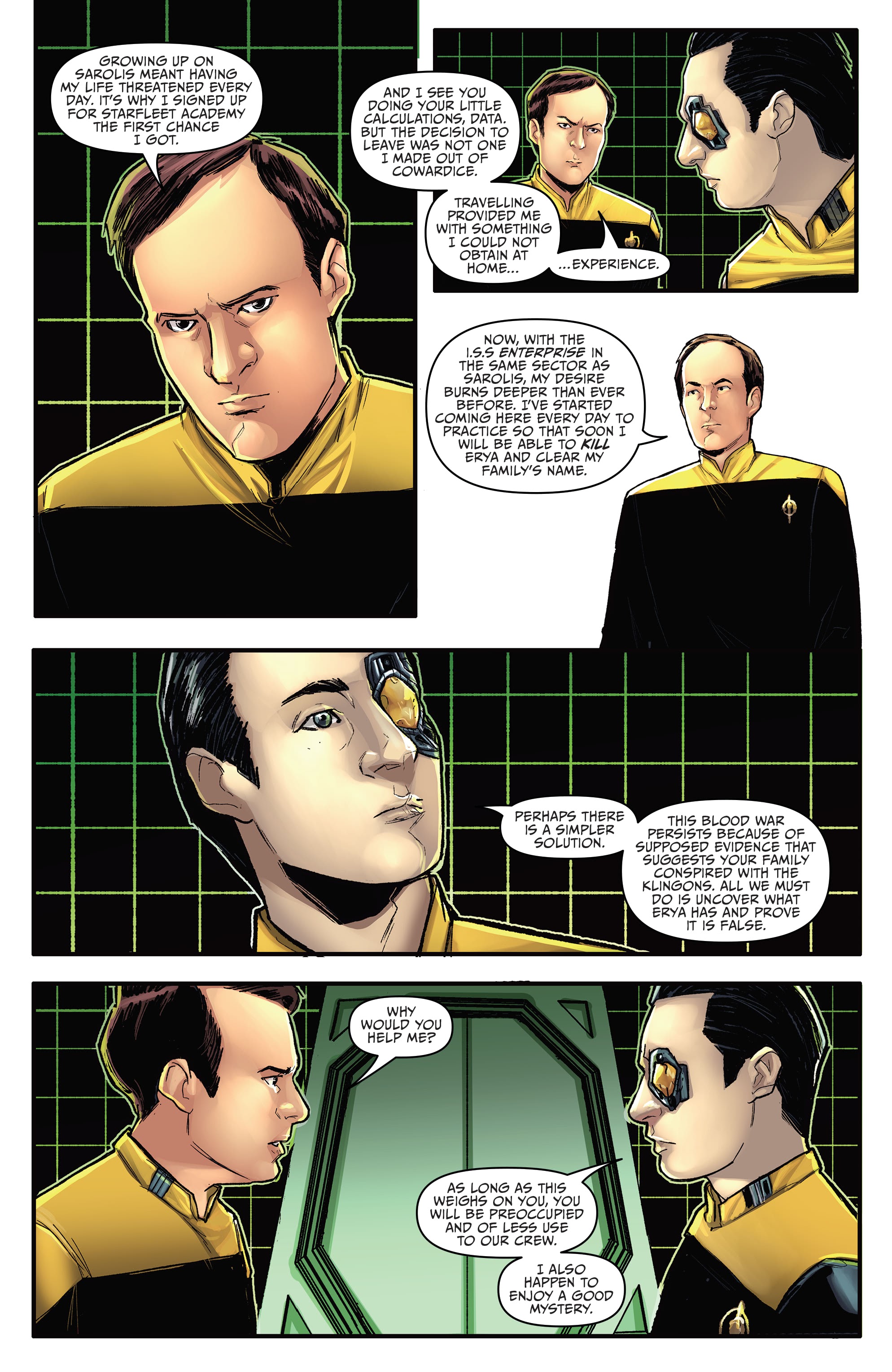 Read online Star Trek: The Mirror War—Data comic -  Issue # Full - 13
