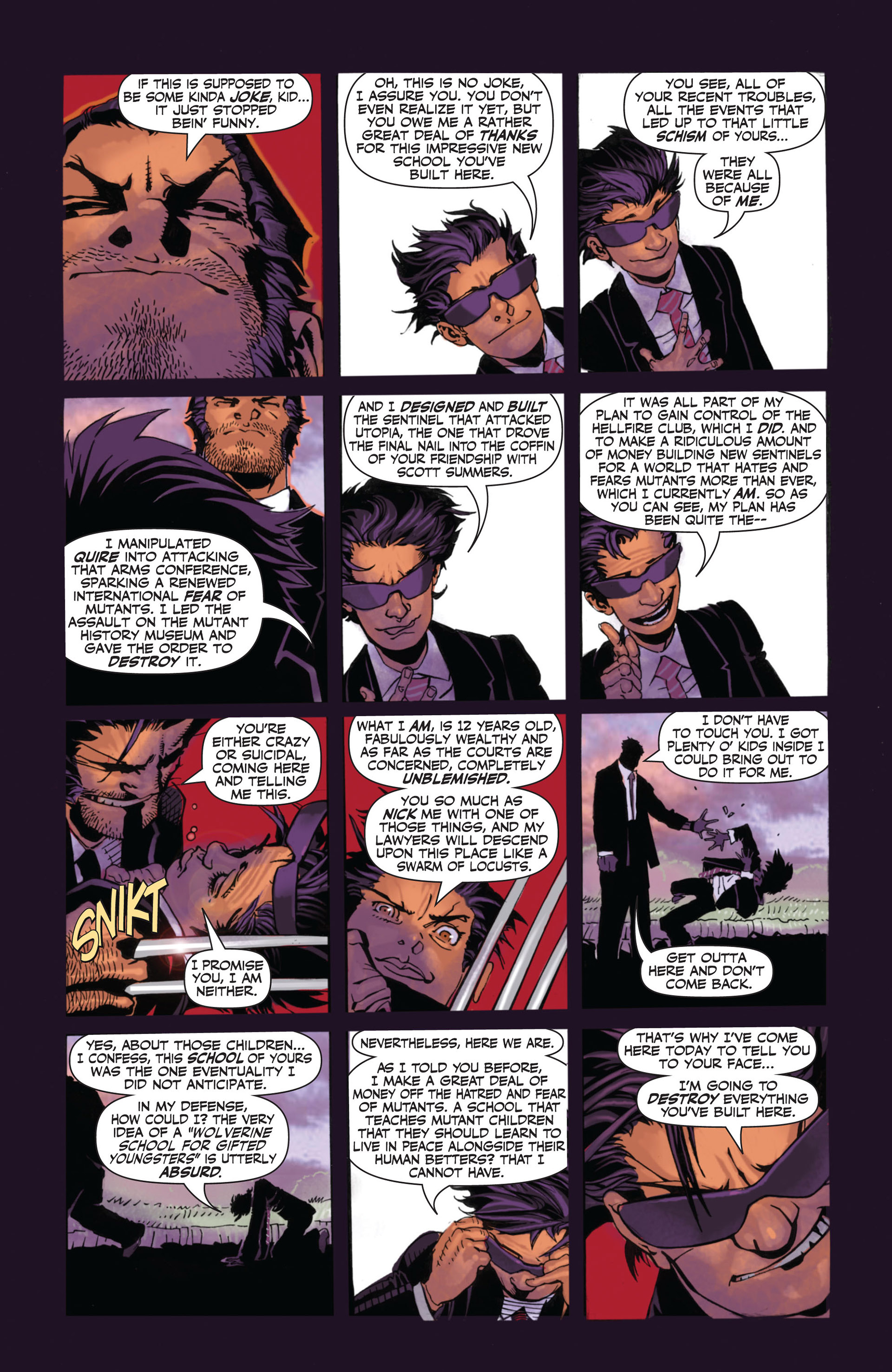Read online Wolverine & The X-Men comic -  Issue #1 - 22
