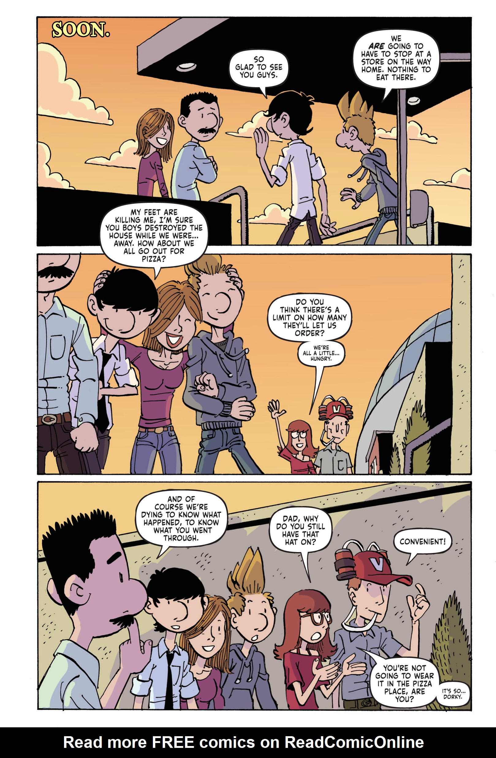 Read online Nancy Drew & the Hardy Boys: The Mystery of the Missing Adults! comic -  Issue # TPB - 87