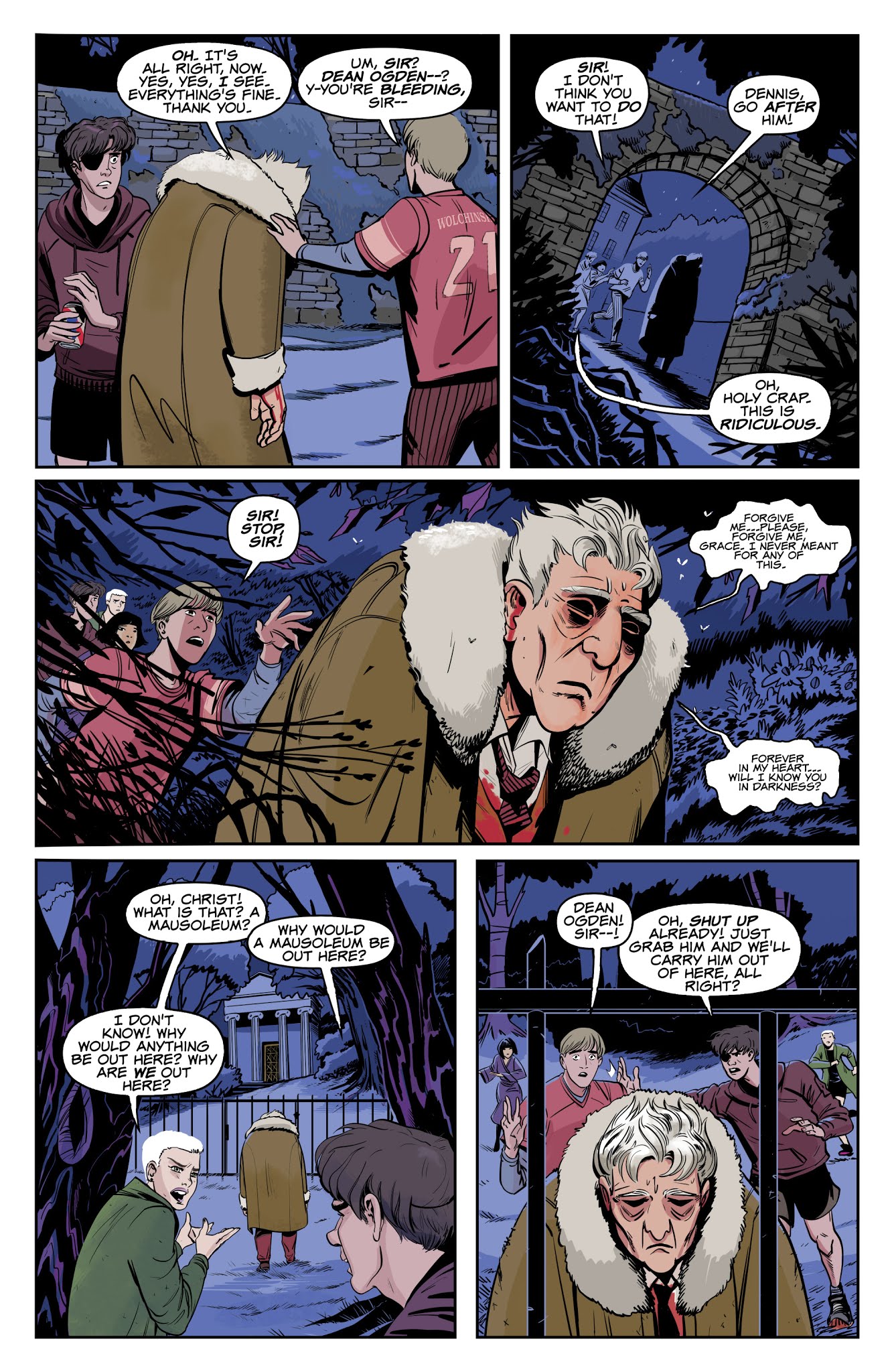Read online Blackwood comic -  Issue #1 - 21