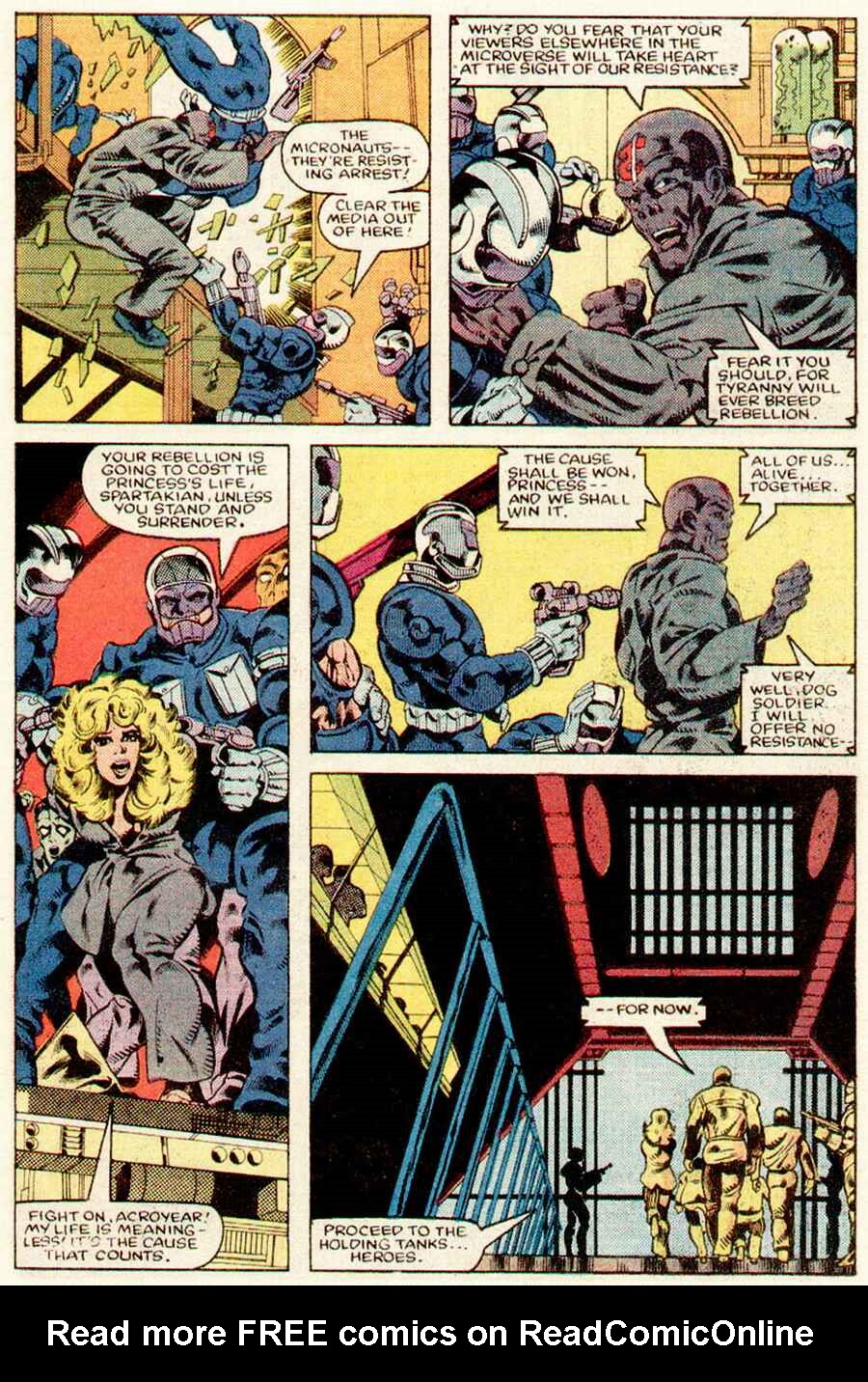 Read online Micronauts (1979) comic -  Issue #54 - 13