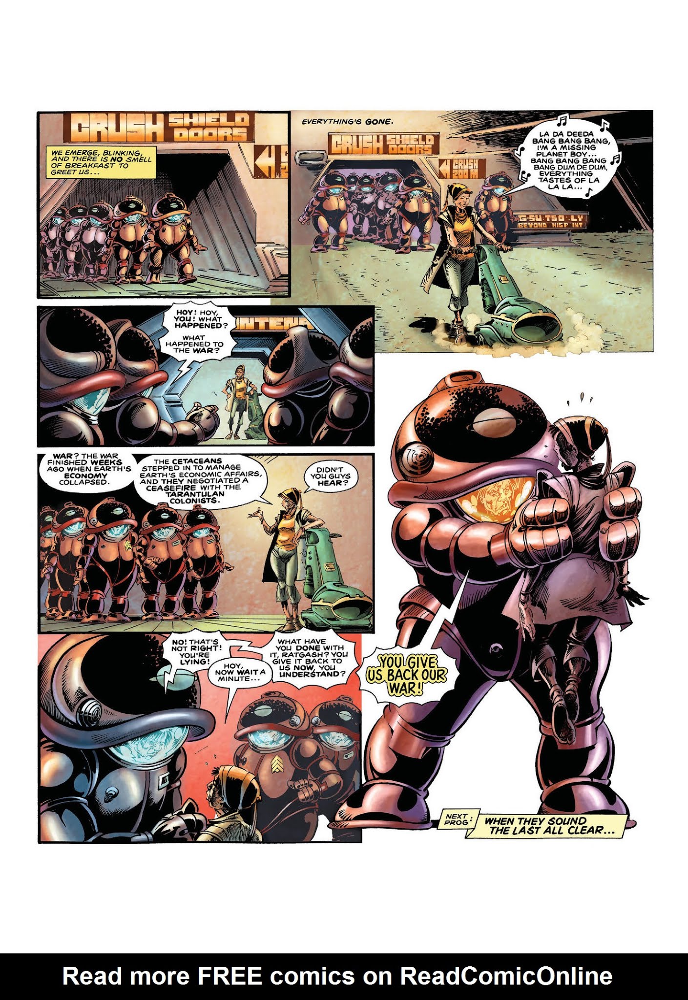 Read online The Ballad of Halo Jones (2018) comic -  Issue # TPB 3 - 69