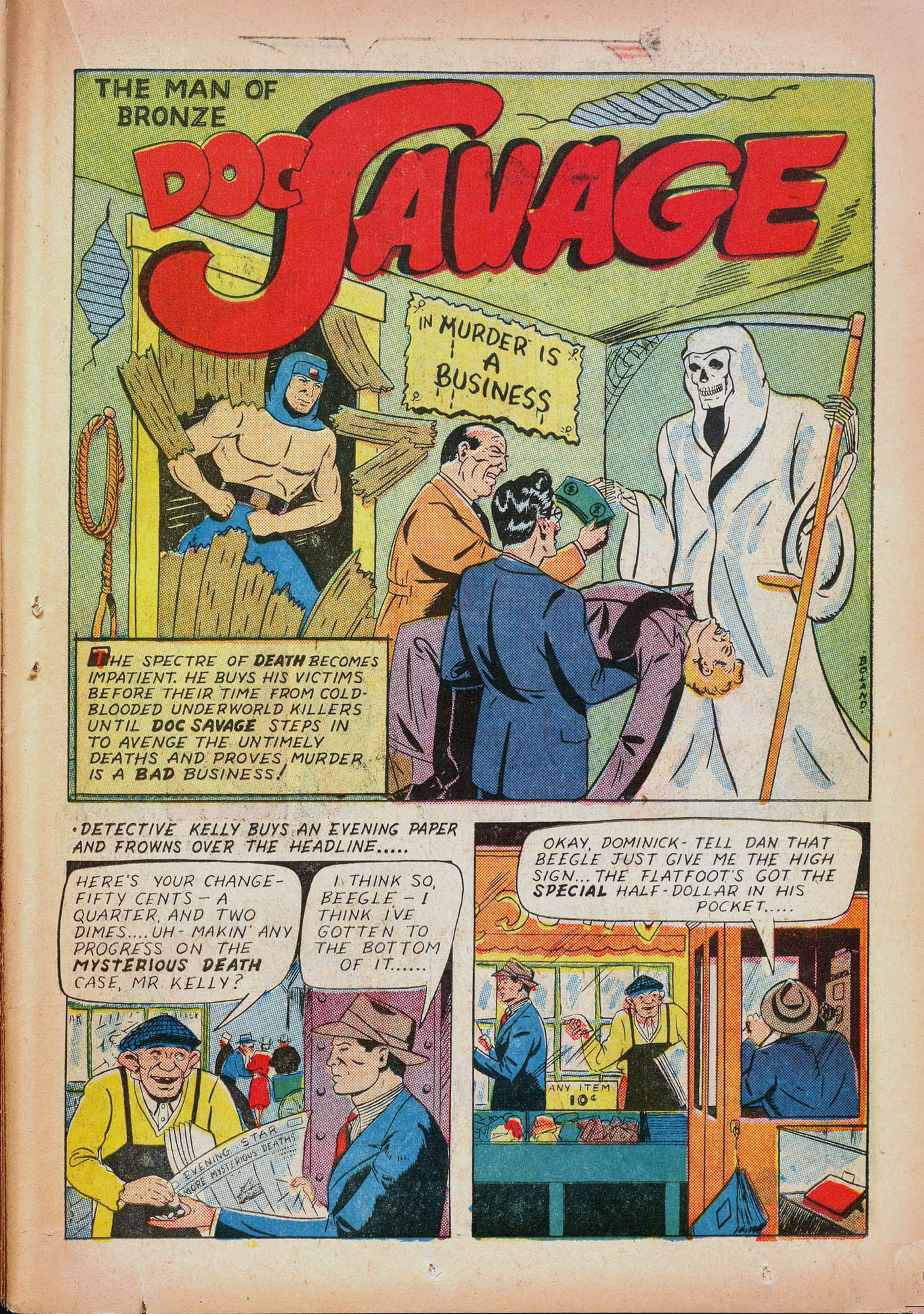 Read online Shadow Comics comic -  Issue #34 - 41