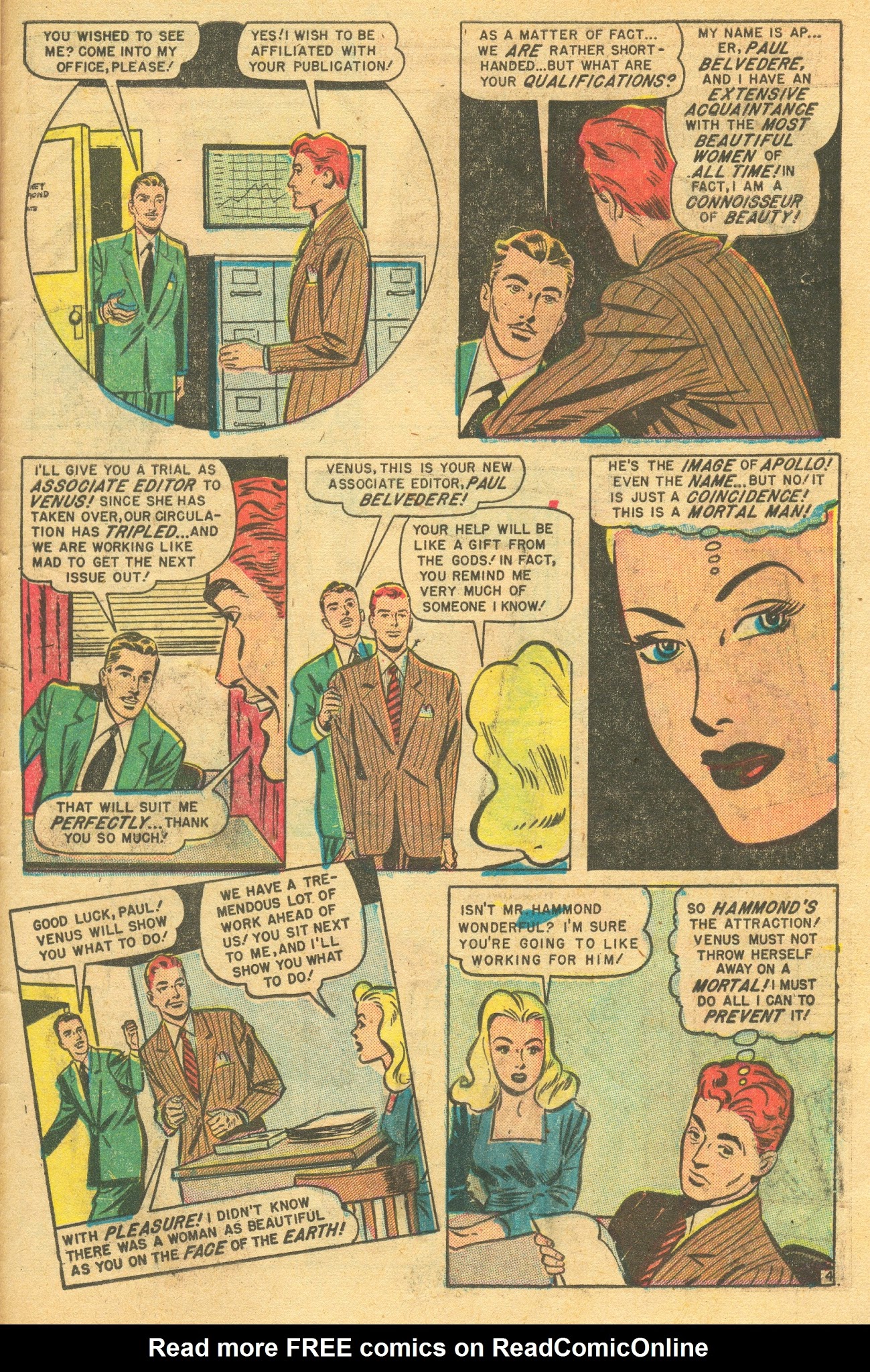 Read online Venus (1948) comic -  Issue #3 - 29