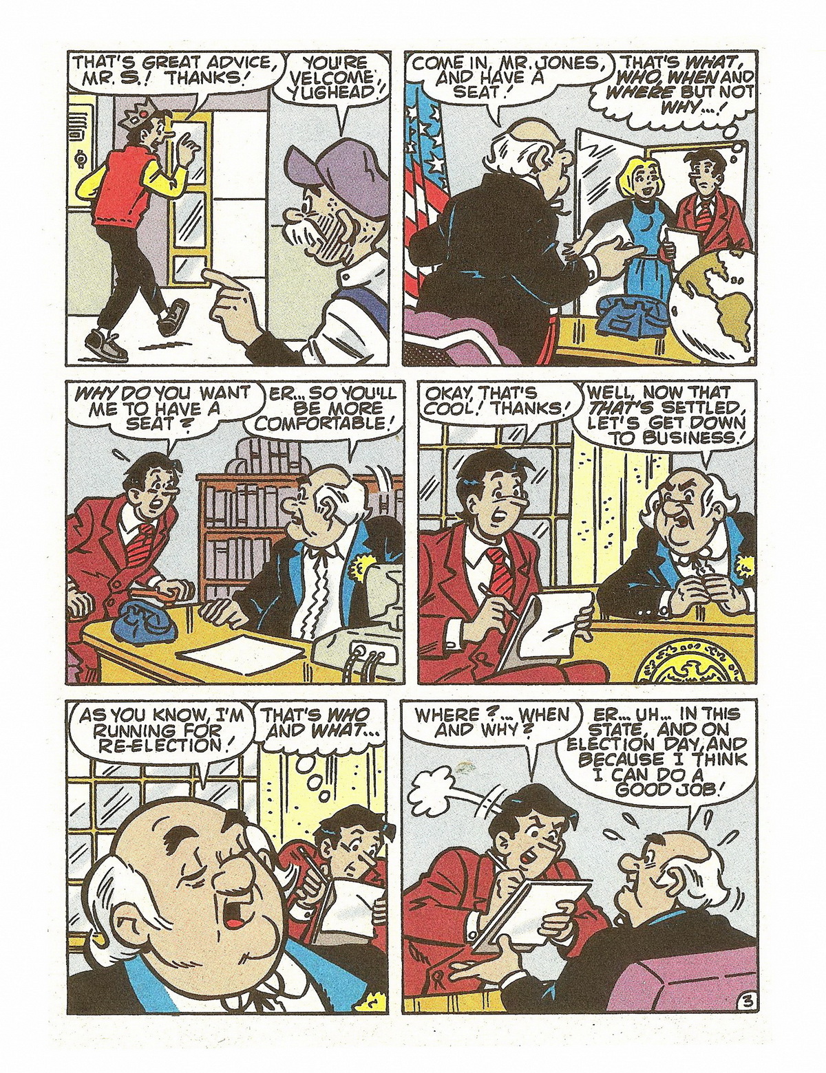Read online Jughead's Double Digest Magazine comic -  Issue #73 - 77