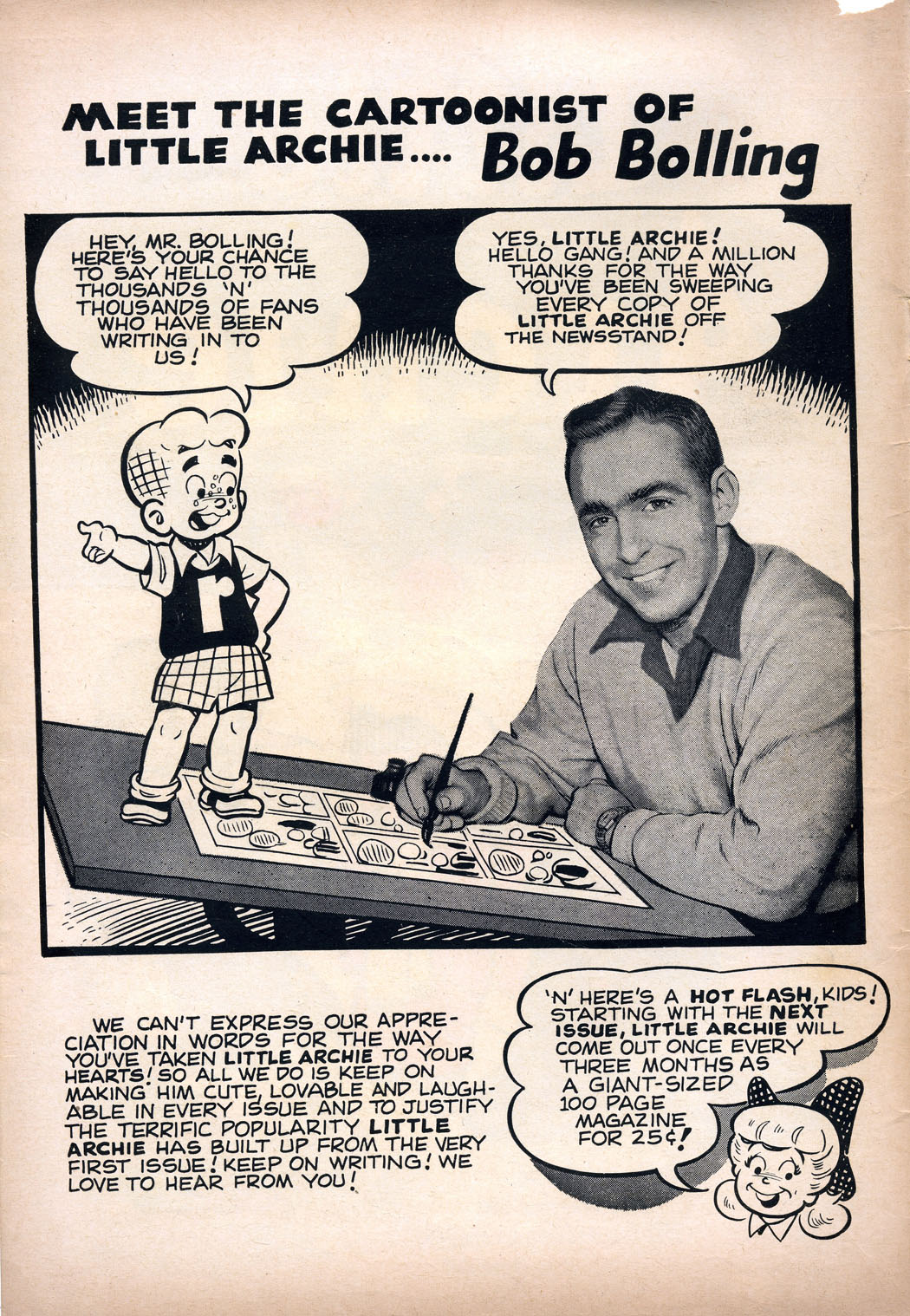 Read online Little Archie (1956) comic -  Issue #2 - 2