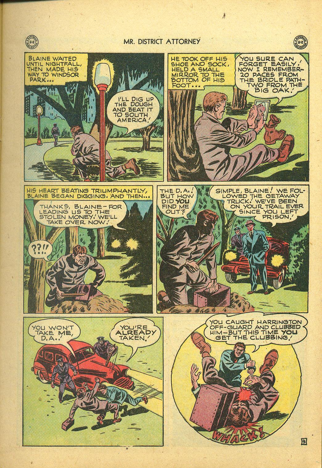 Read online Mr. District Attorney comic -  Issue #2 - 11